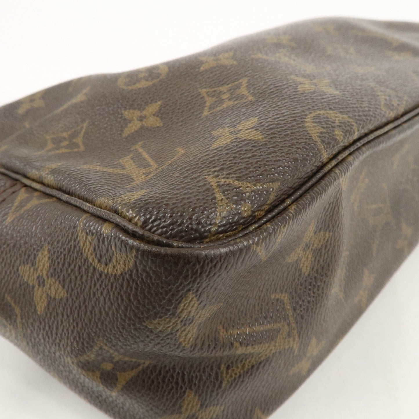 Louis Vuitton Monogram Trousse Toilette 28 Pouch Brown M47522