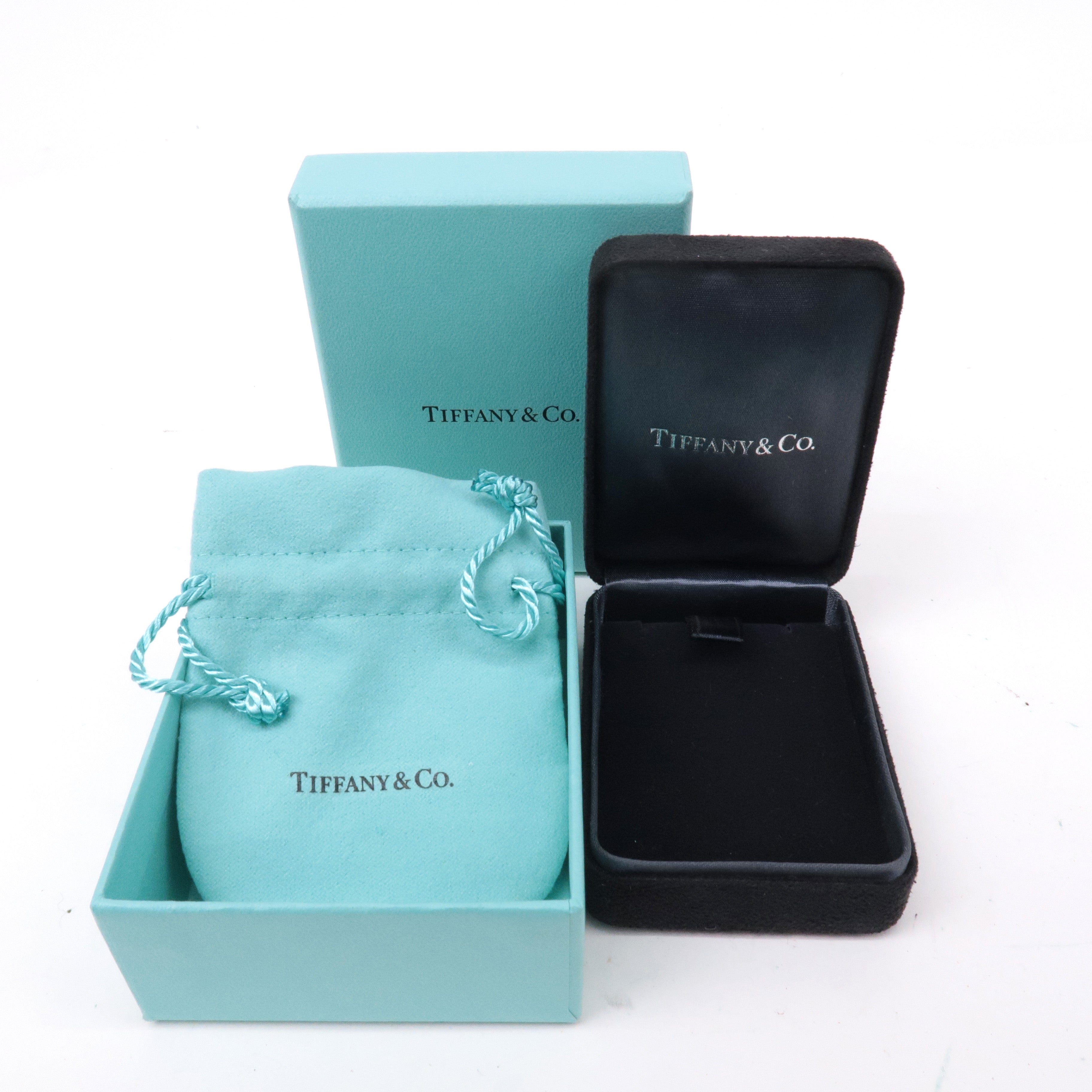 Tiffany&Co. Set of 7 Jewelry Box Dust Bag Tiffany Blue