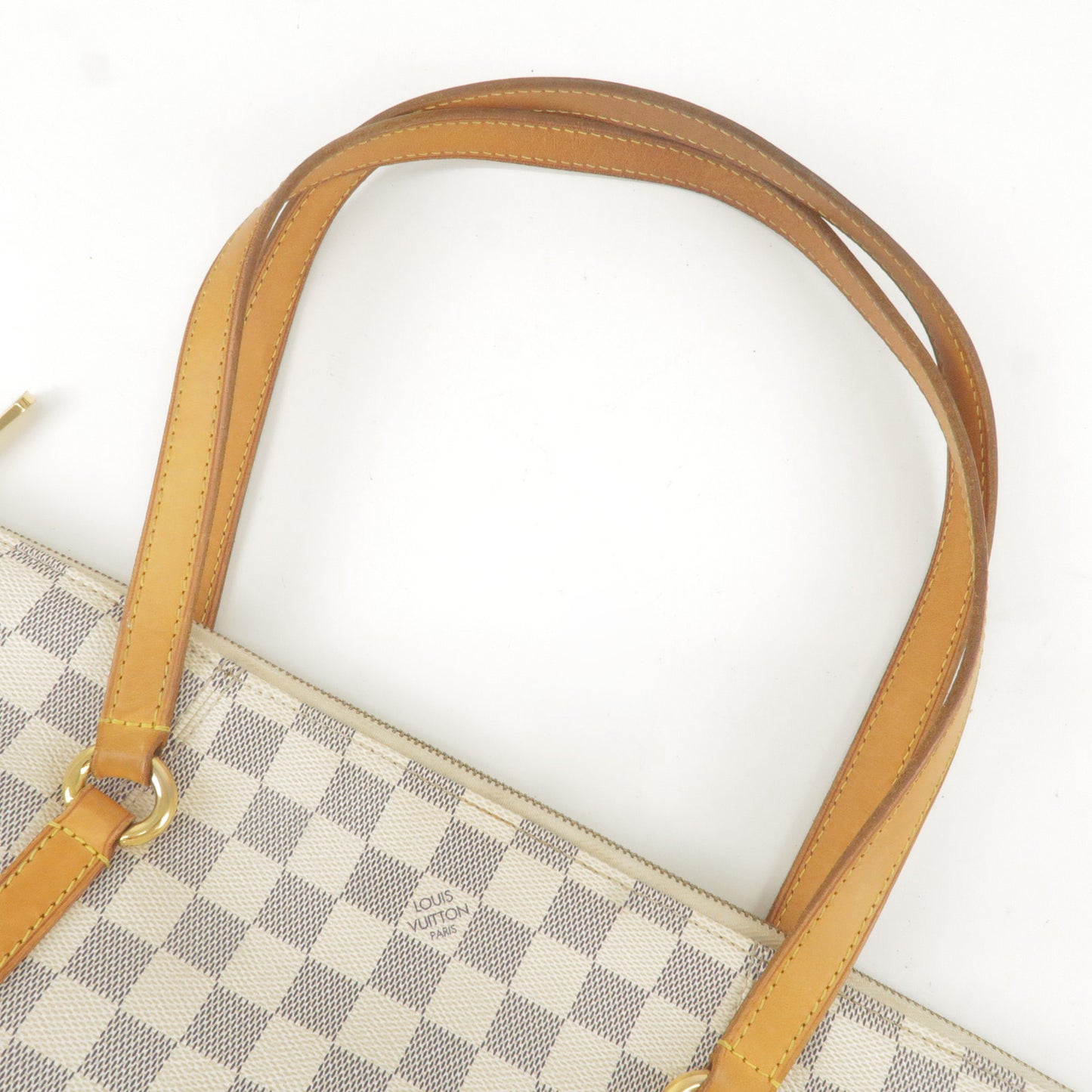 Louis Vuitton Damier Azur Totally MM Tote Bag Hand Bag N51262