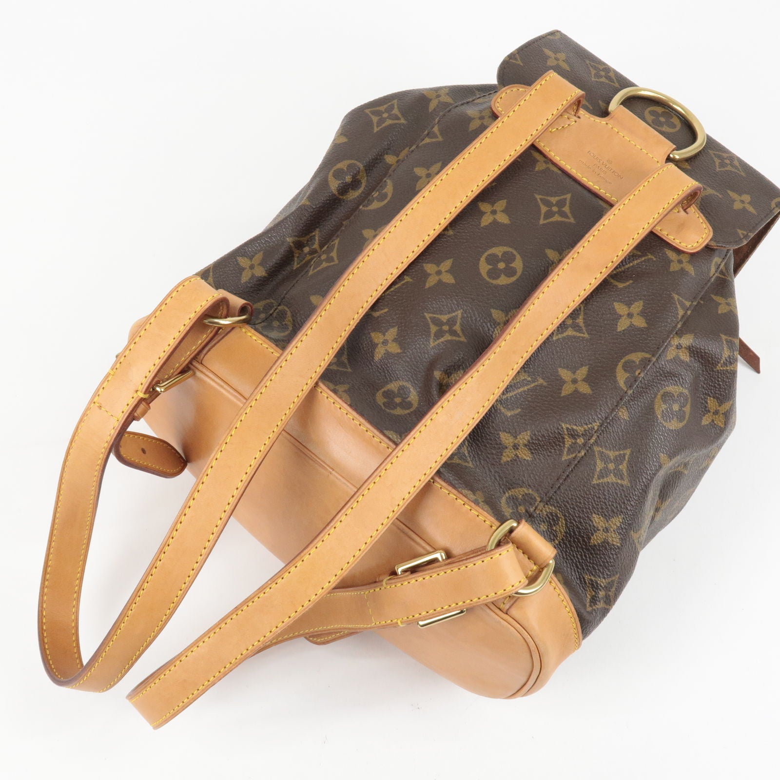 Louis Vuitton - Montsouris Backpack - Leather - Black - Men - Luxury