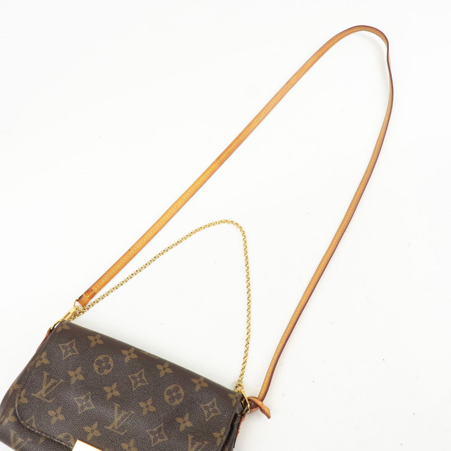 Louis Vuitton Monogram M40717 Favorite PM 2WAY Shoulder Bag W20.5cm Japan  [Used]