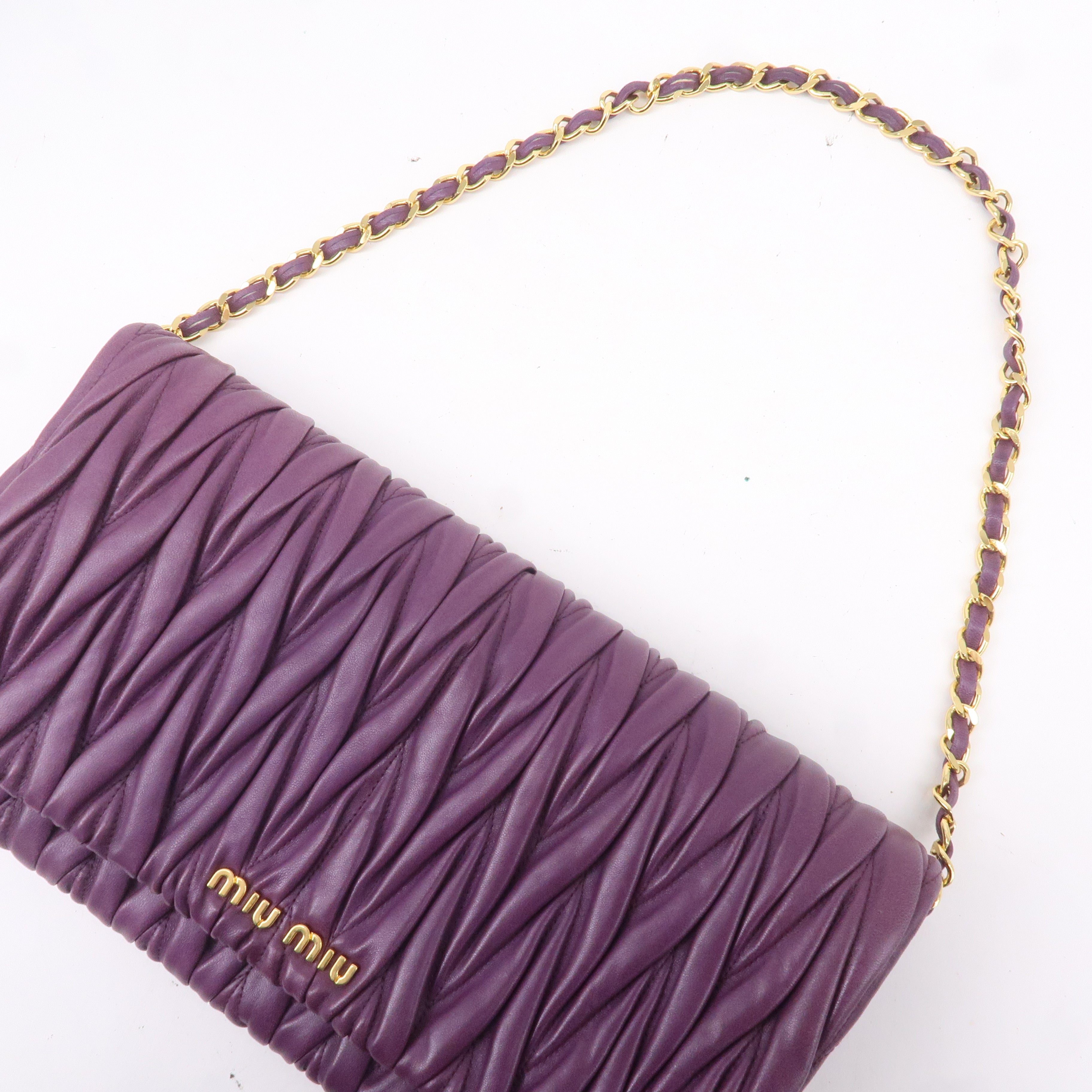 ミュウ ミュウ(Miu Miu)ミュウ ミュウ 2wayショルダーバッグ 2wayショルダーバッグ バッグ レディース  5BB148N88F0002｜2101217609104｜【公式】新品中古どちらもブランドの通販ならブランドオフ・オンラインストア| BRAND  OFF Online Store