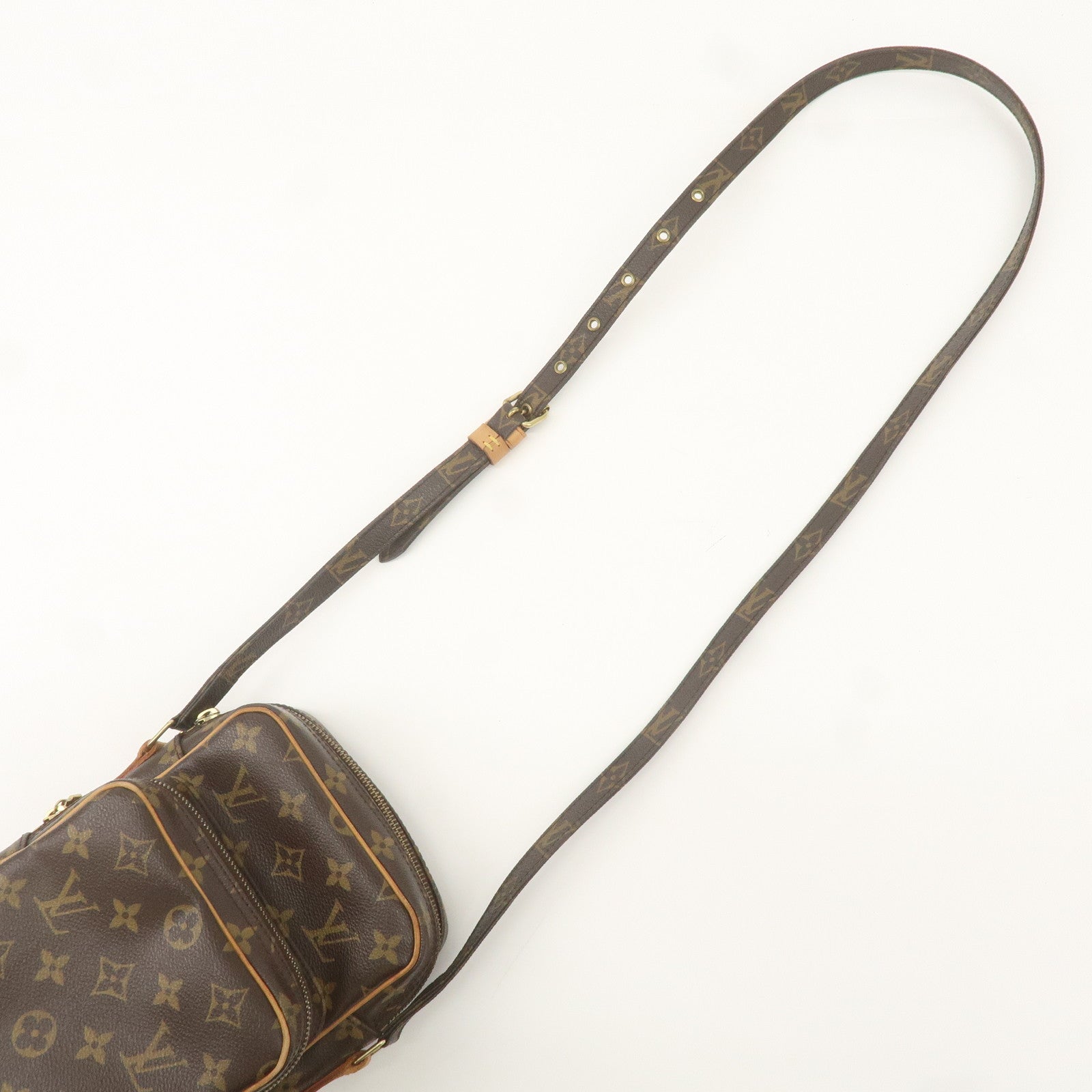 Louis Vuitton Monogram Amazone Shoulder Bag Brown M45236