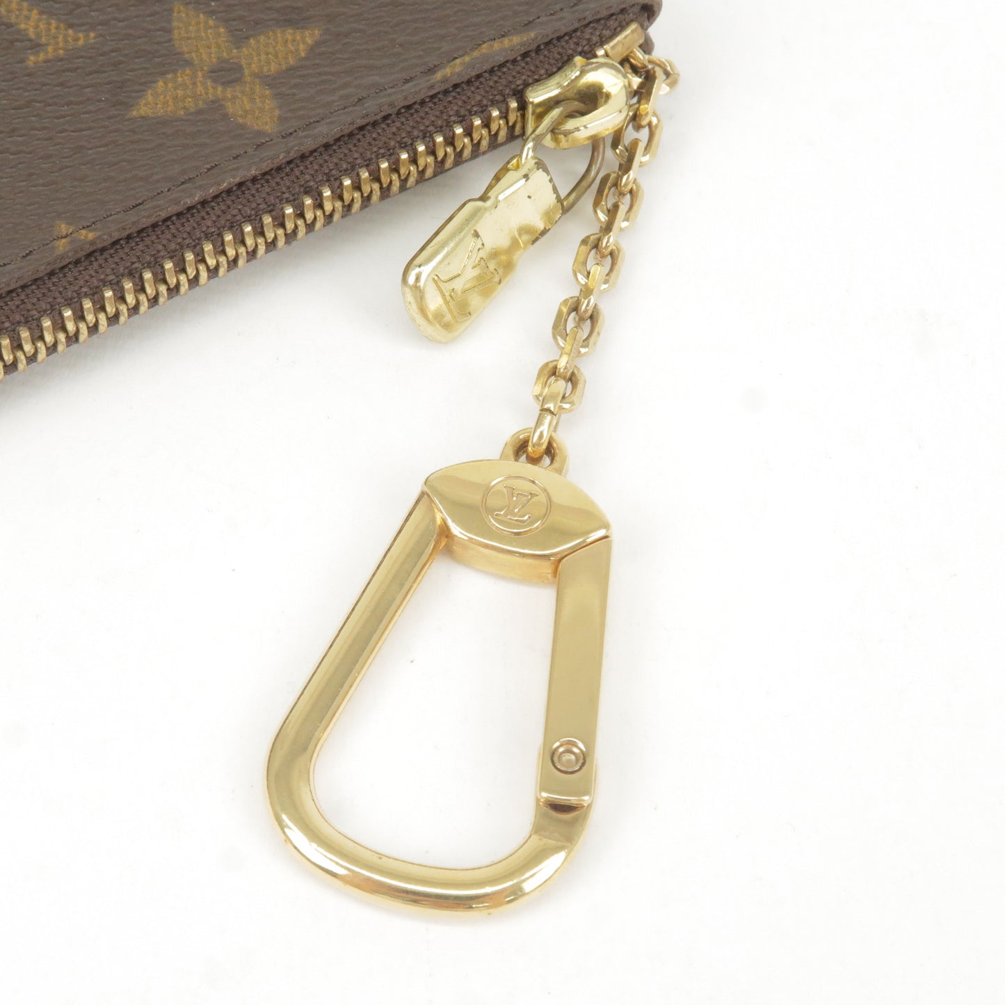 Louis Vuitton Monogram Pochette Cles Coin Case M62650