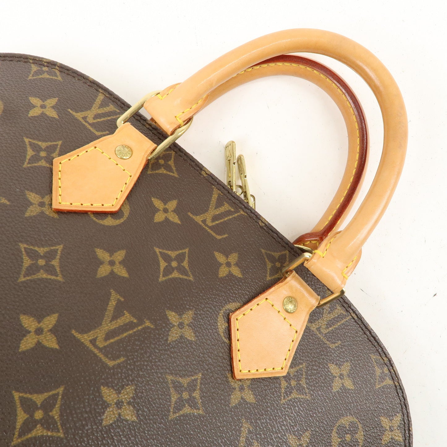 Louis Vuitton Monogram Alma Hand Bag Brown M51130