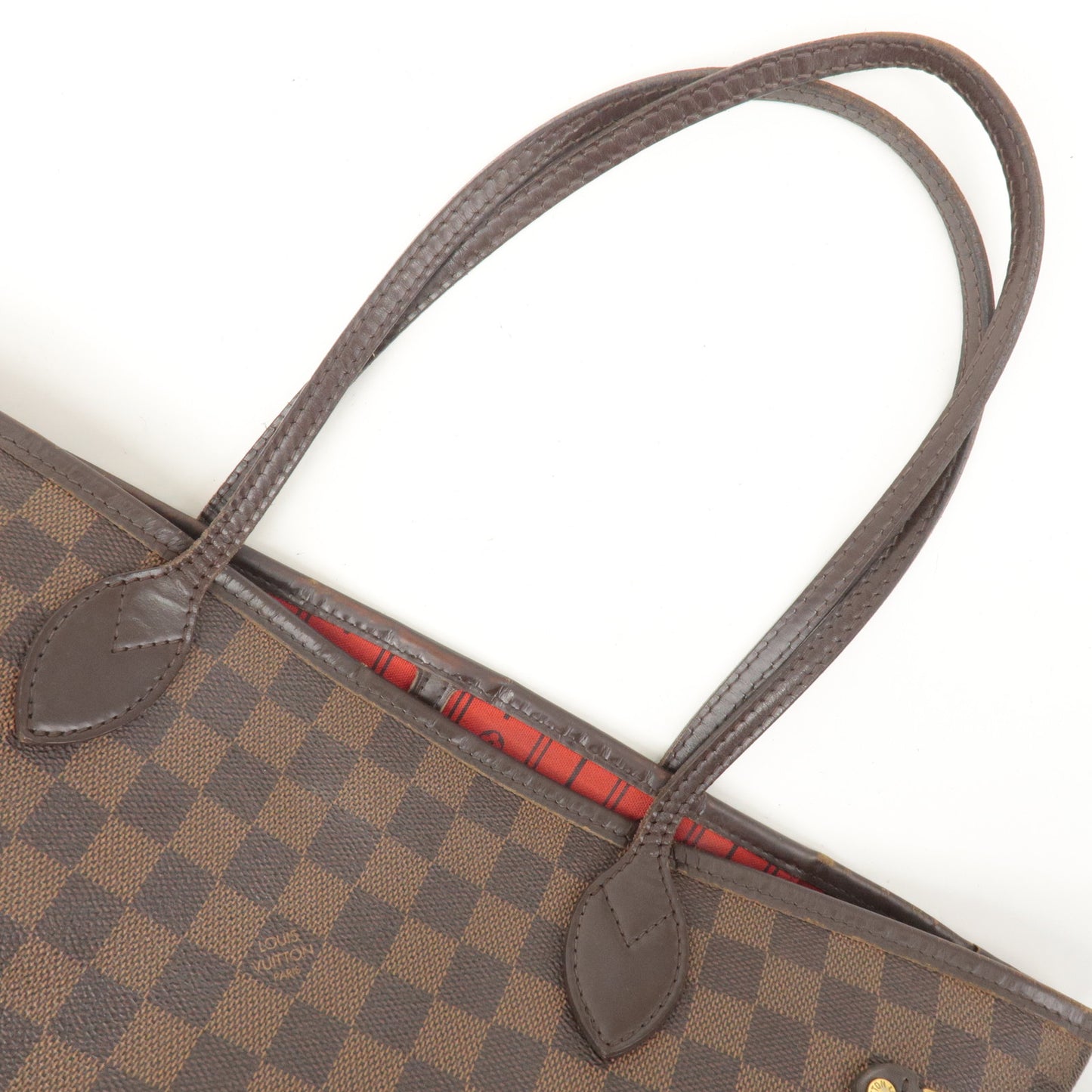 Louis Vuitton Damier Ebene Neverfull MM Tote Bag N51105