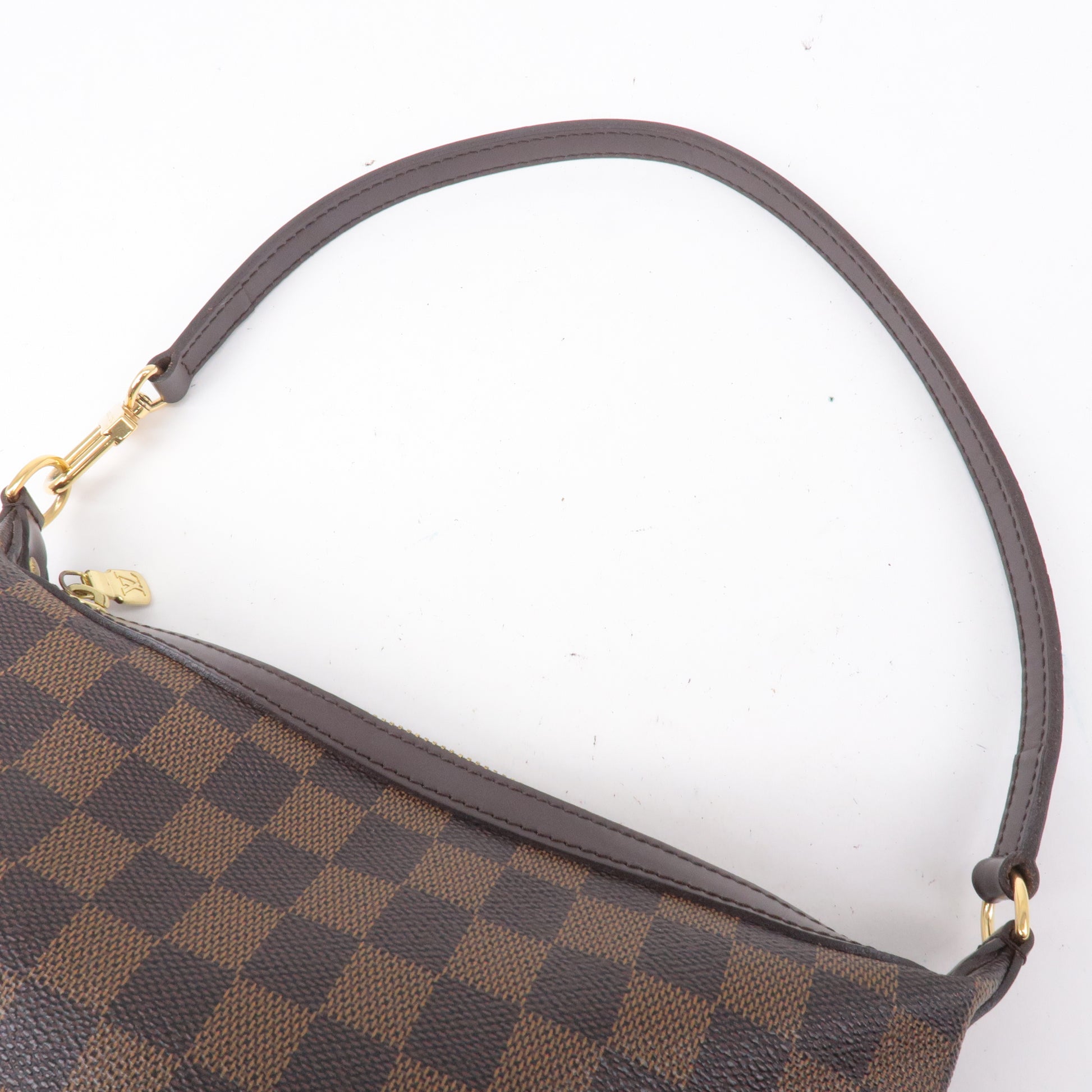 Louis Vuitton Illovo Pm N51996 Ebene Damier Du0065 Shoulder Bag