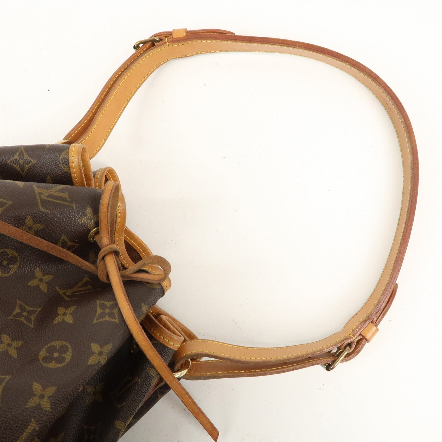 Louis Vuitton Monogram Noe Shoulder Bag Brown M42224