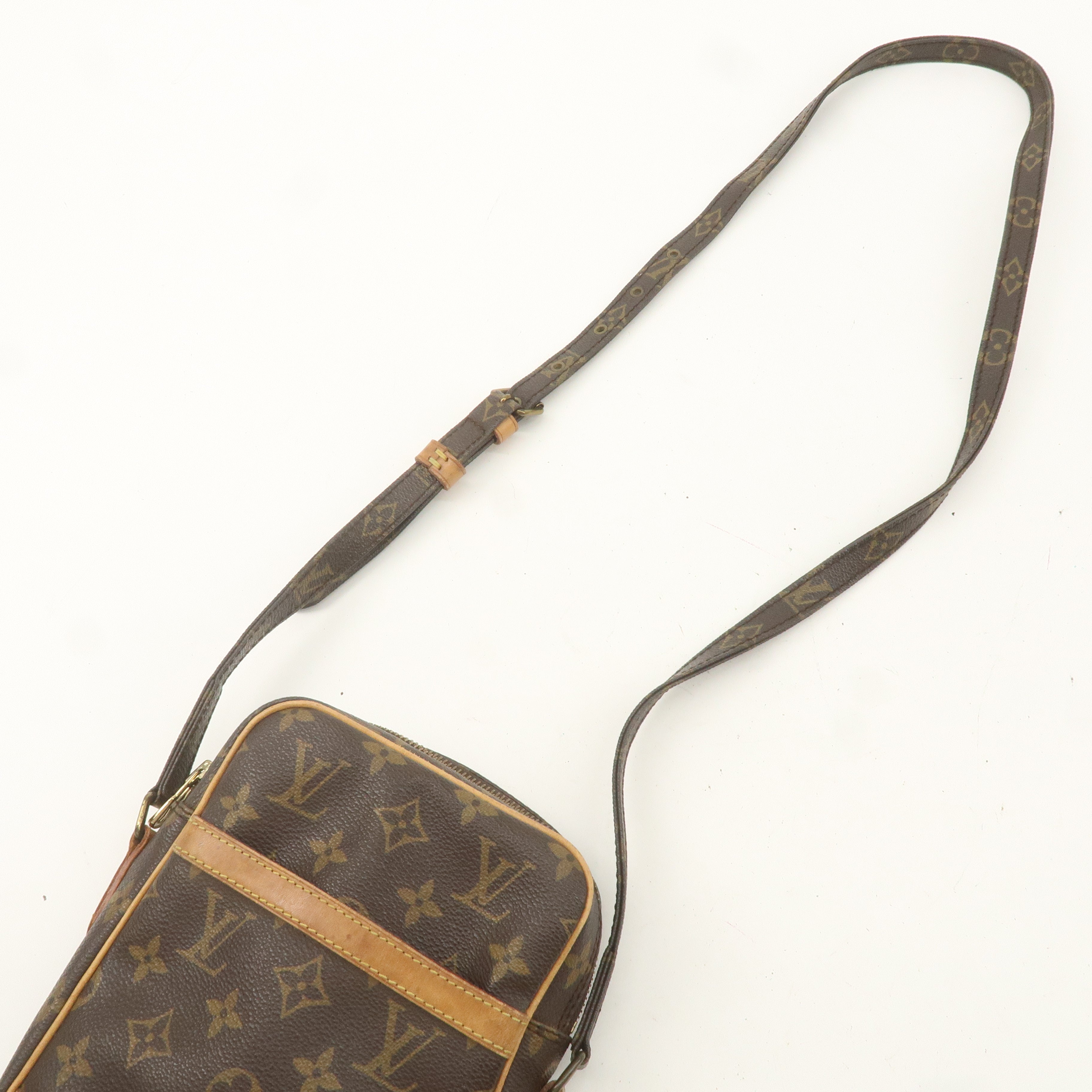 Louis Vuitton Monogram Danube Shoulder Bag Brown M45266