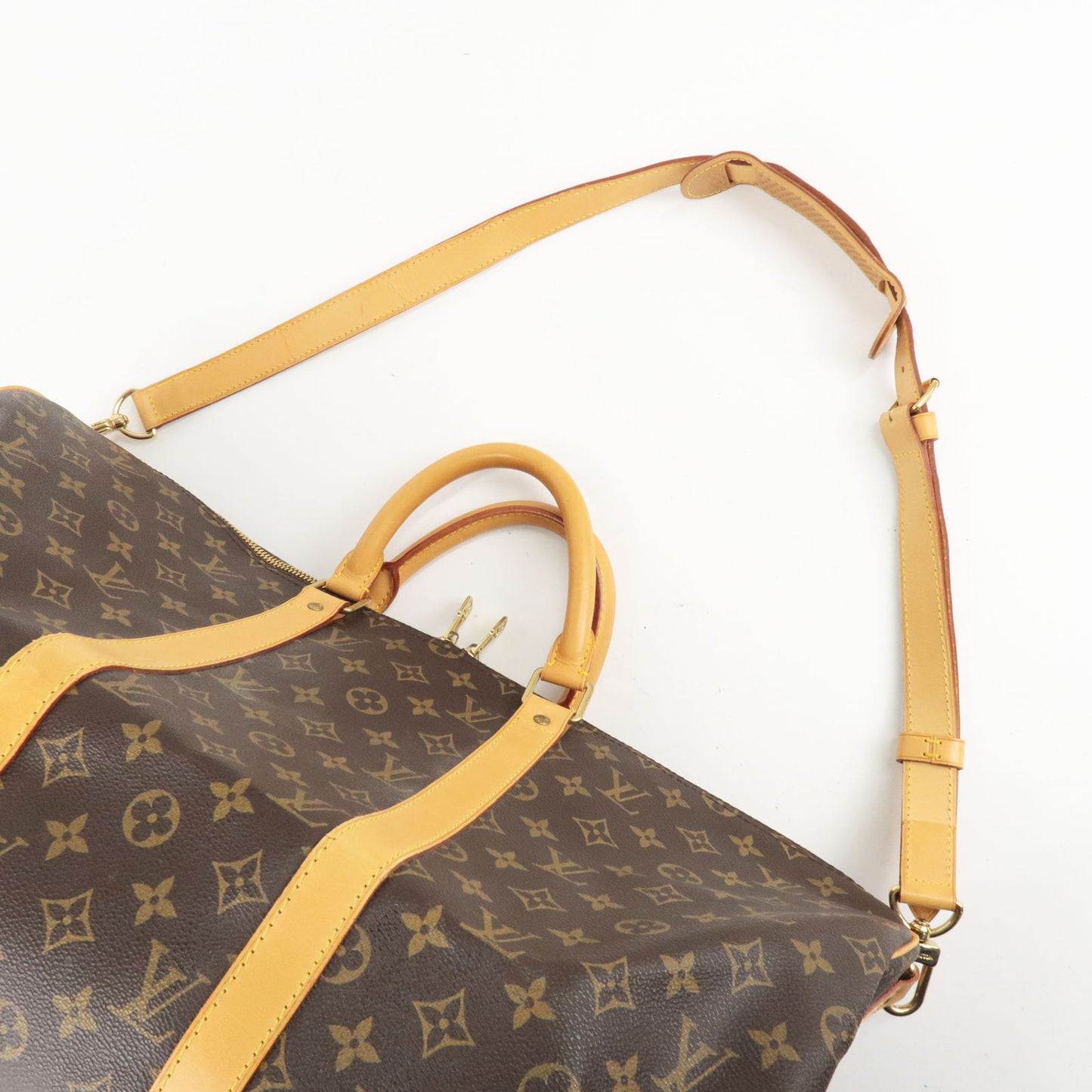 Louis Vuitton Monogram Keep All Bandouliere 50 Bag M41418
