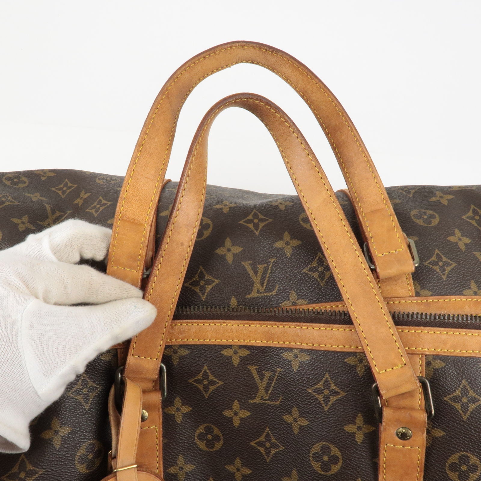 Louis Vuitton PETIT SAC PLAT 2022-23FW Monogram Unisex Street Style 2WAY  Leather Crossbody Bag (M46453)