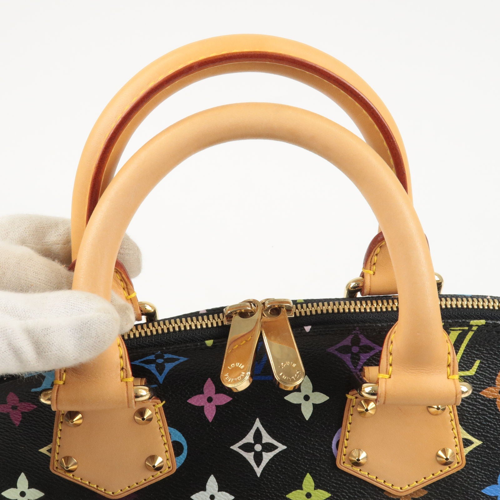 Multi - Color - Vuitton - ep_vintage luxury Store - Hand - Bag - Louis -  M92646 – dct - Alma - Monogram - Louis Vuitton Hampstead handbag in ebene  damier canvas and brown leather - Noir