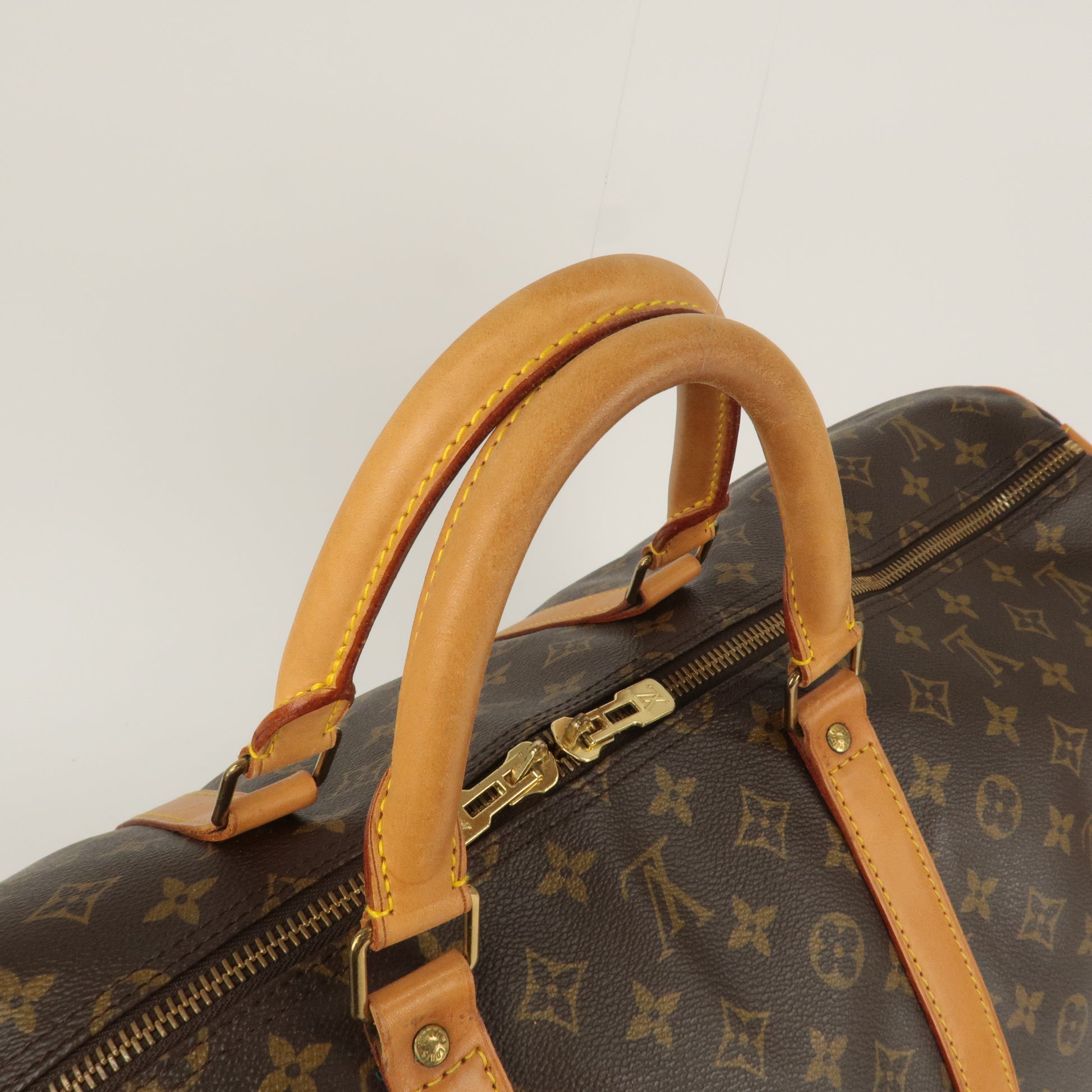 Louis Vuitton Monogram Keepall Bandouliere 60 Boston Duffle Bag