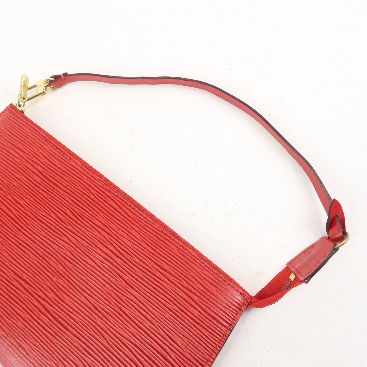 Louis Vuitton Epi Pochette Accessoires Pouch Castilian Red M52947