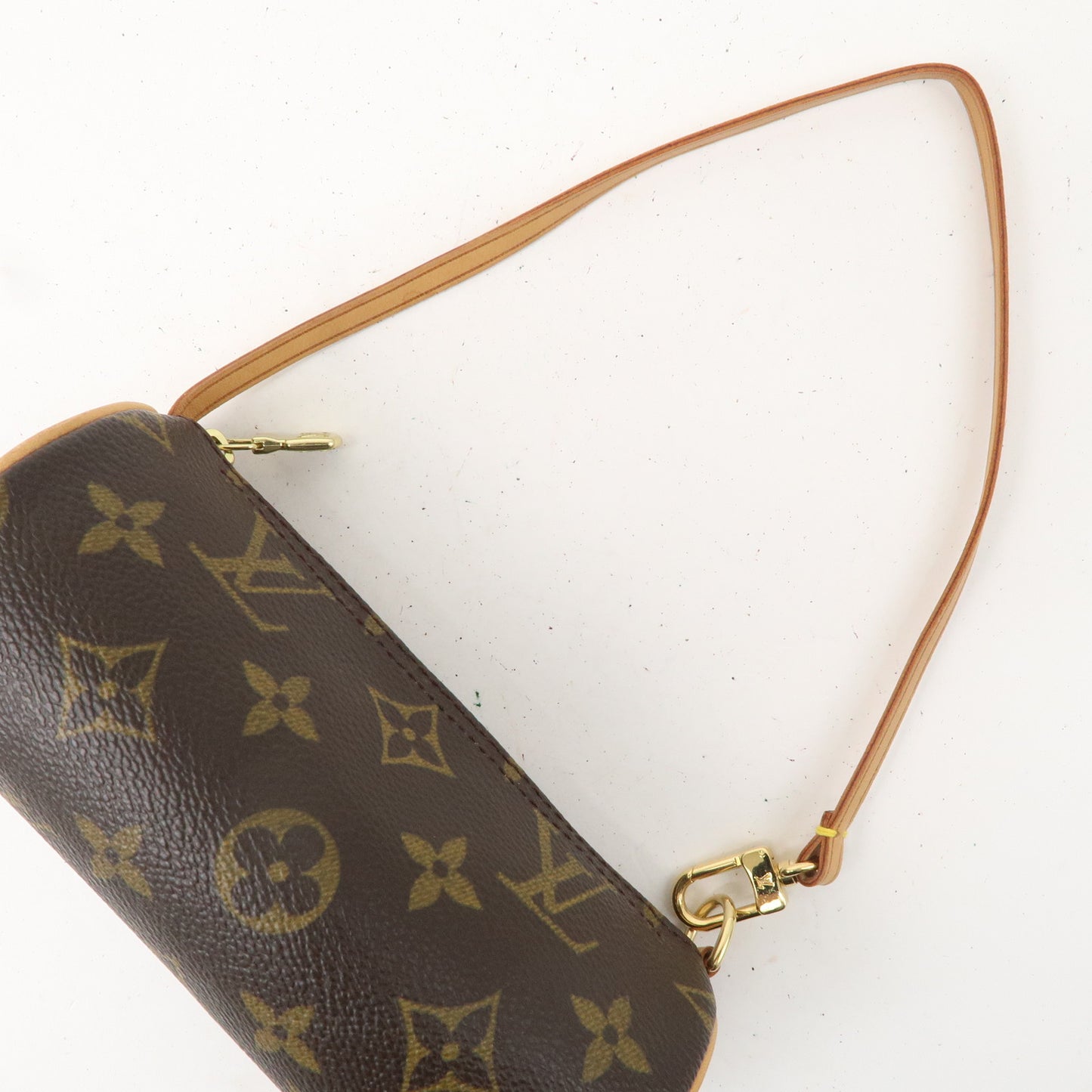 Louis Vuitton Monogram Mini Pouch for Papillon Bag Brown