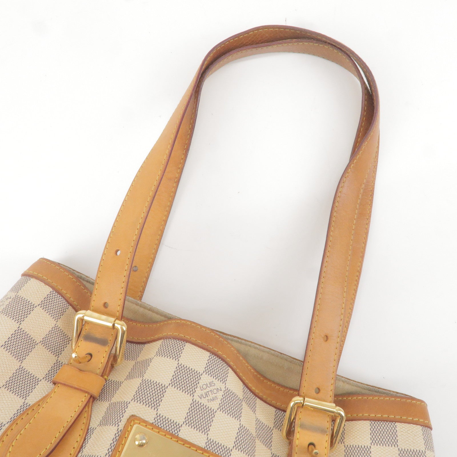 Louis-Vuitton-Damier-Azur-Hampstead-MM-Hand-Bag-N51206 – dct