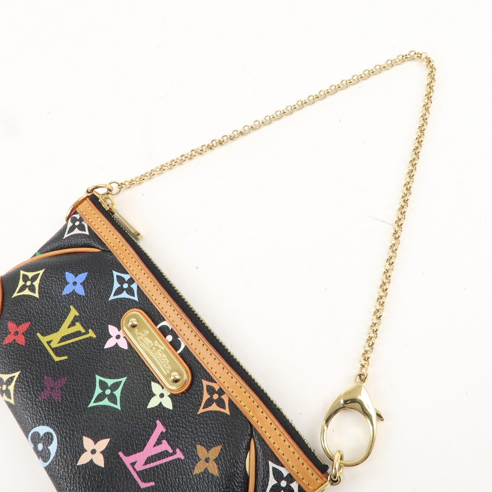 Louis Vuitton Monogram Multi Color Pochette Milla MM M60097