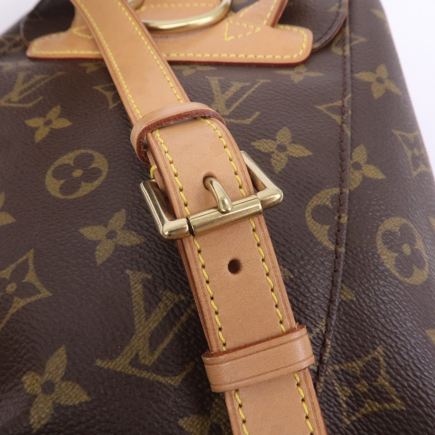 Louis Vuitton Monogram Montsouris MM Back Pack Brown M51136