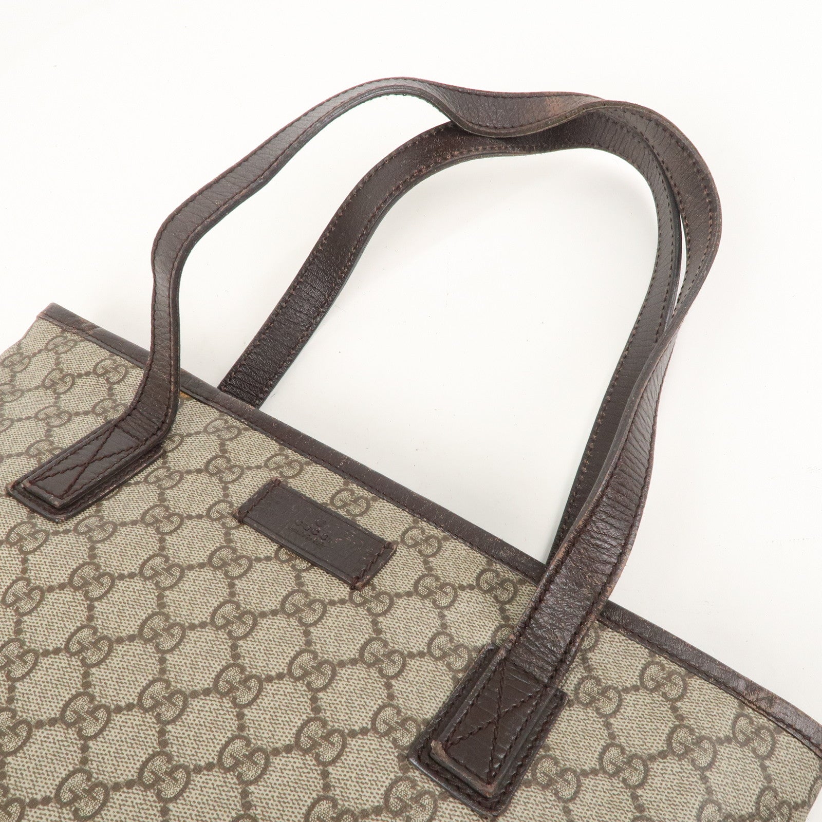 Gucci Pre-owned GG Supreme Ophidia Tote Bag - Brown