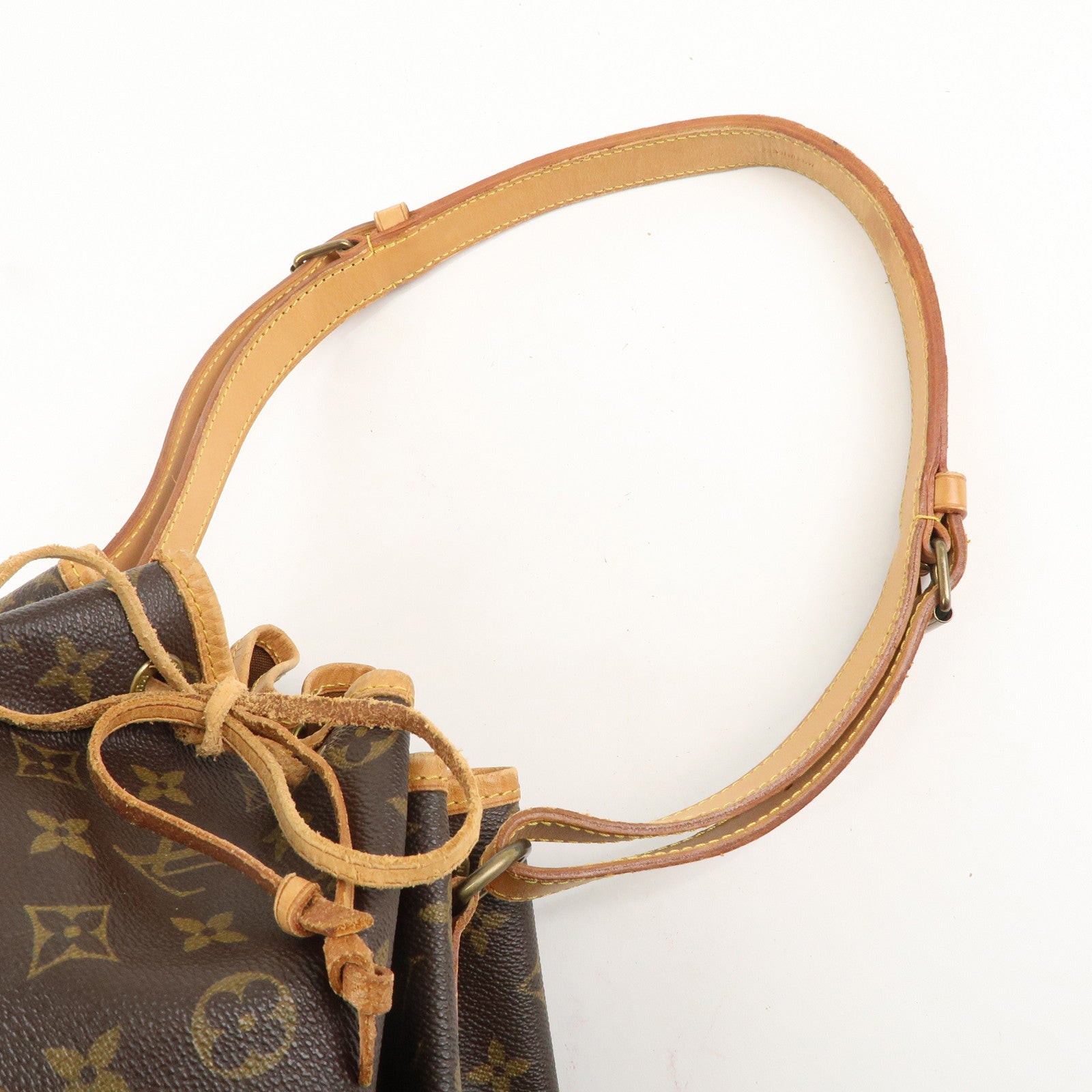 Louis Vuitton Monogram Noe Shoulder Bag Brown M42224