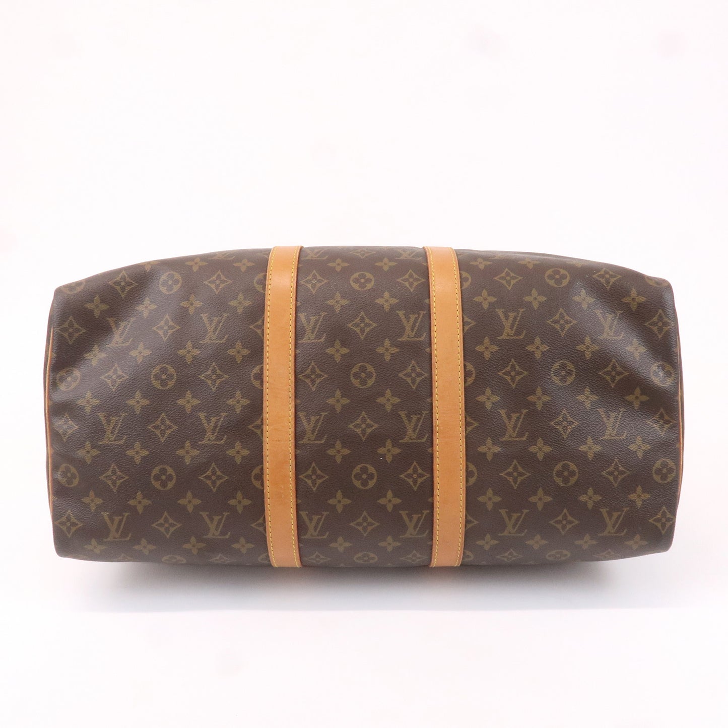 Louis Vuitton Monogram Keep All 50 Bag Brown M41426