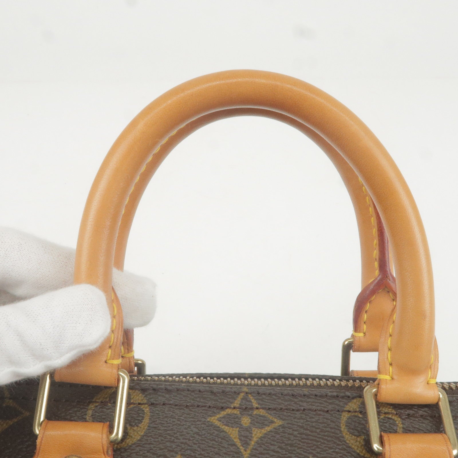 Louis Vuitton Monogram Speedy 25 Malletier Hand Bag M41528