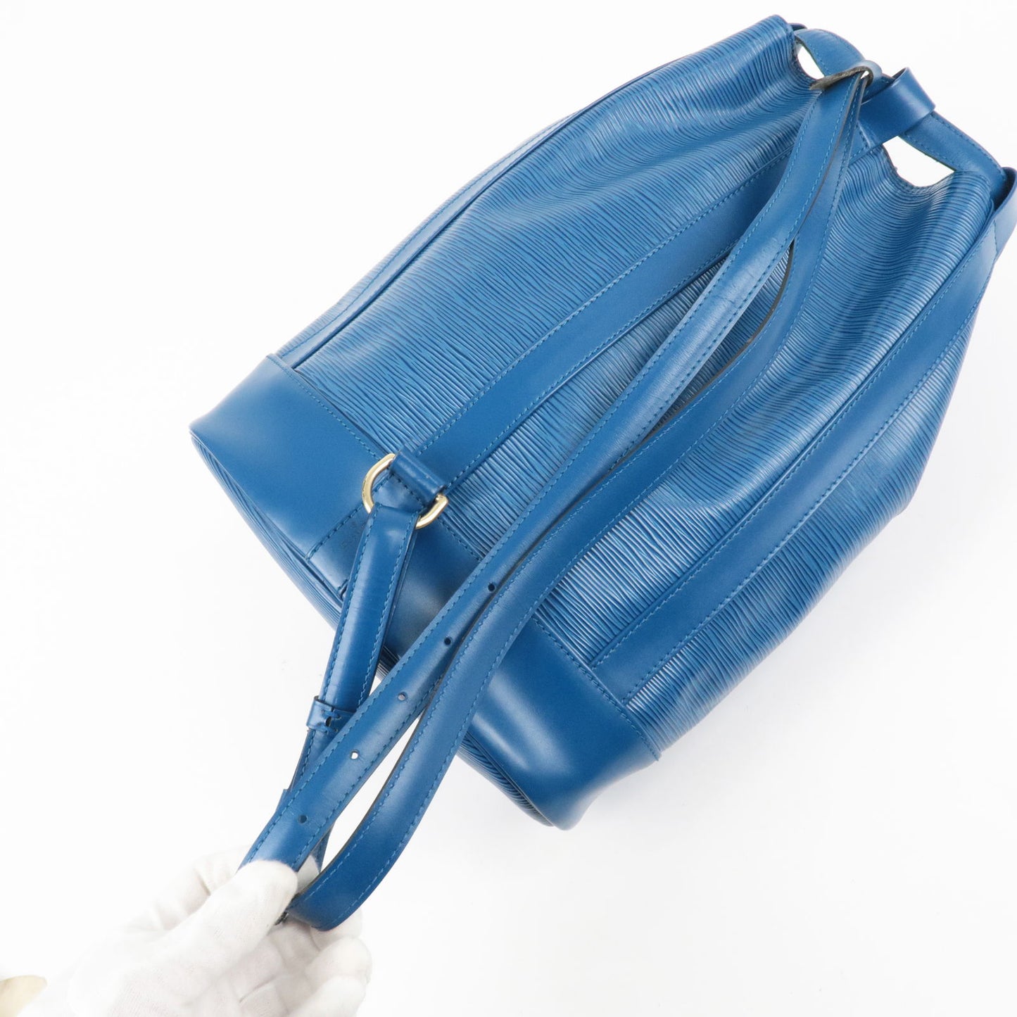 Louis Vuitton Epi Randonnee GM Laundry Bag Toledo Blue M52355