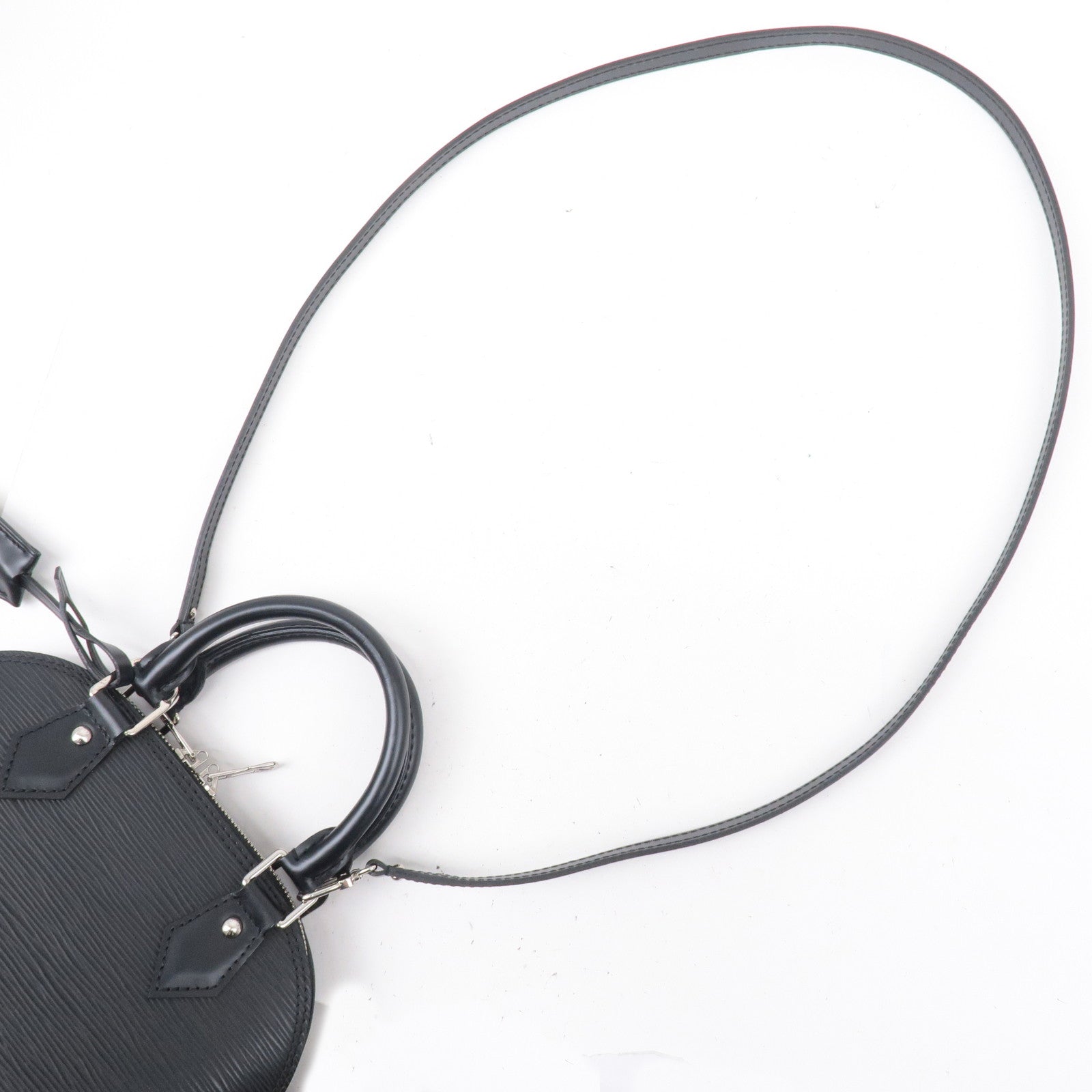 Louis Vuitton Black Alma BB Romantic Love Lock Bag – The Closet