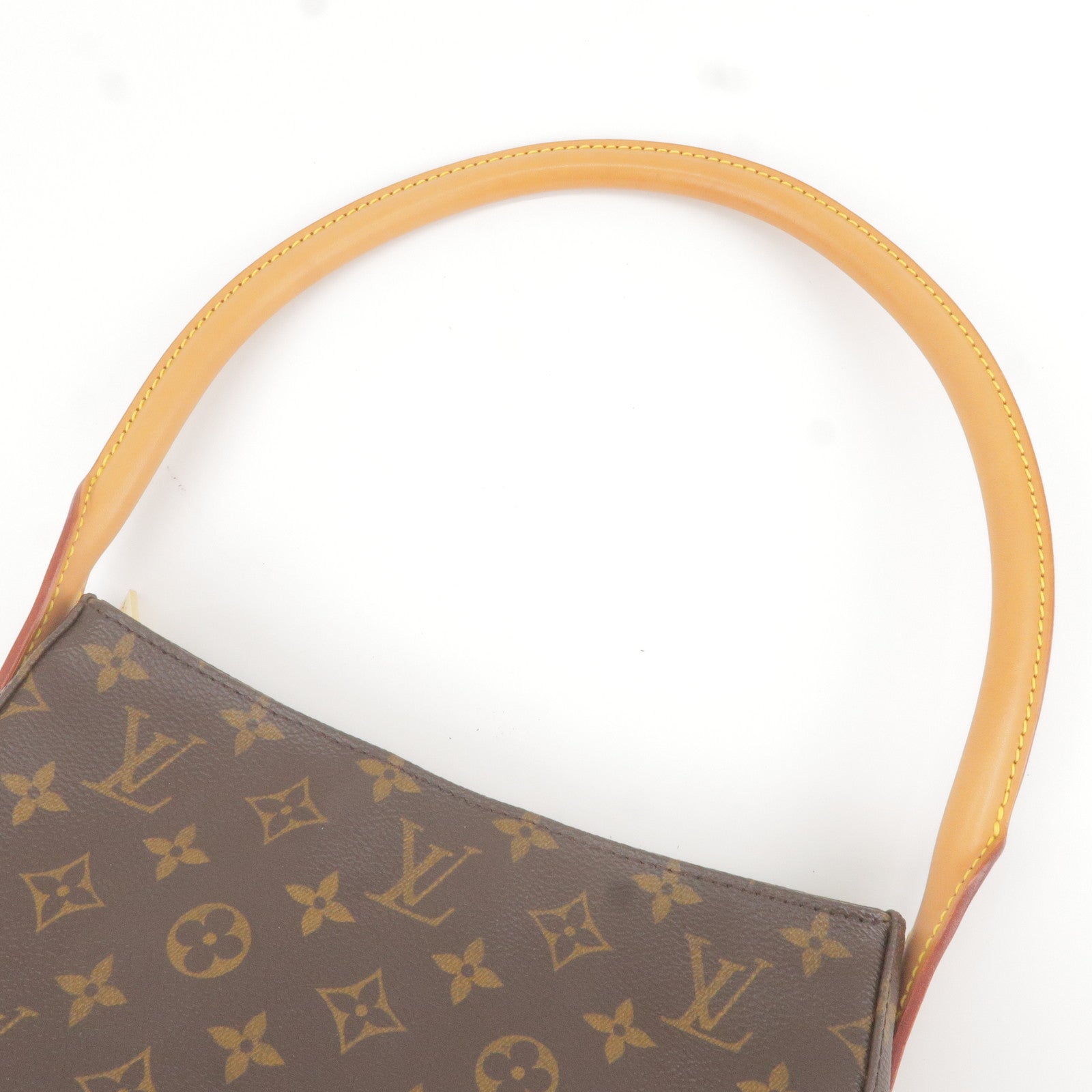 Louis Vuitton Monogram Looping MM Shoulder Bag Vintage Hobo LV