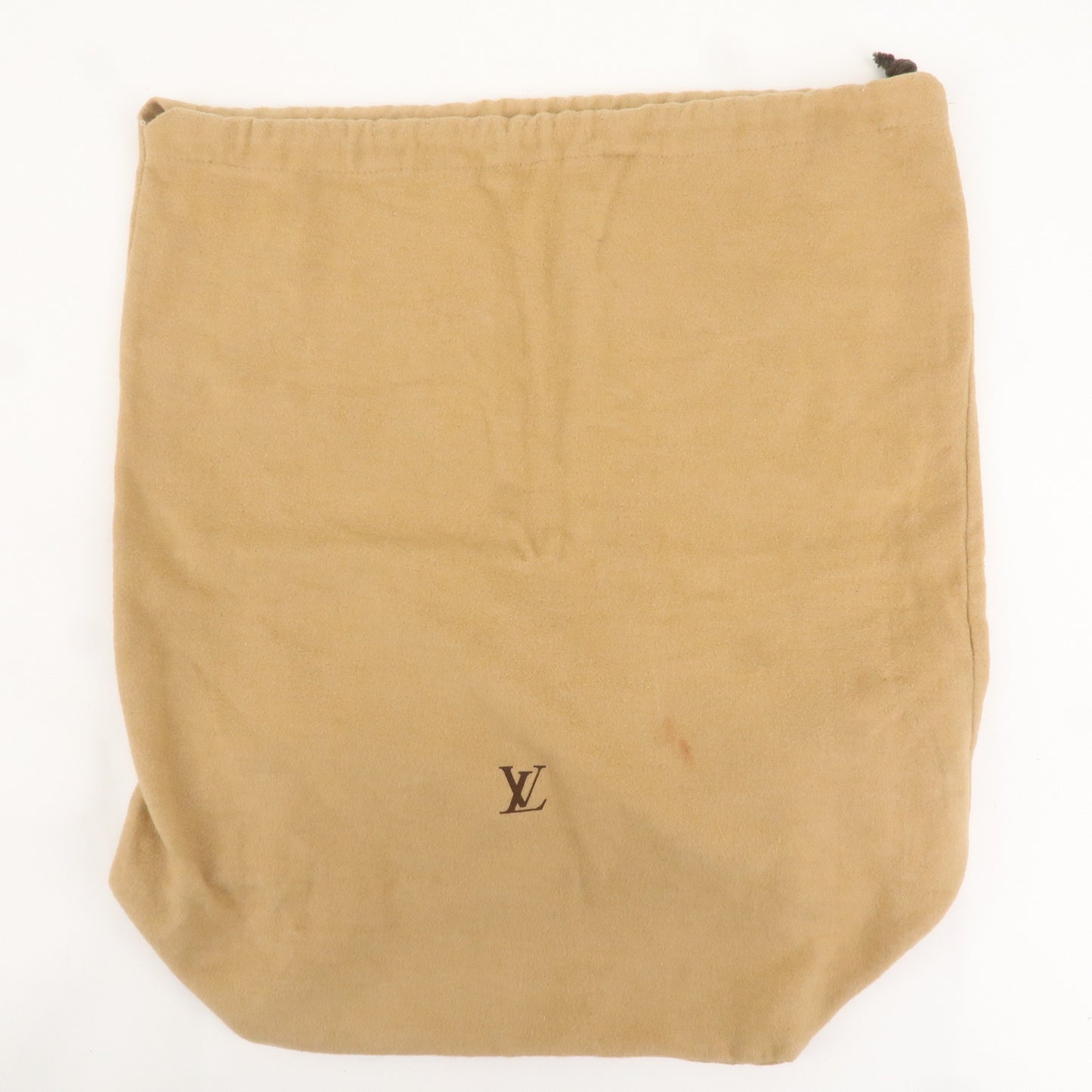 Louis Vuitton Set of 8 Dust Bag Drawstring Style Beige Brown