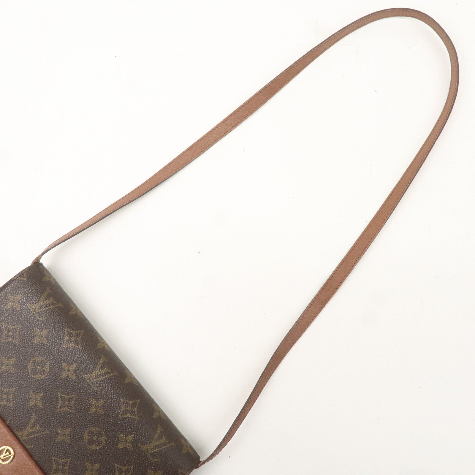 Louis Vuitton Monogram Bordeaux 24 Shoulder Bag Brown M51798