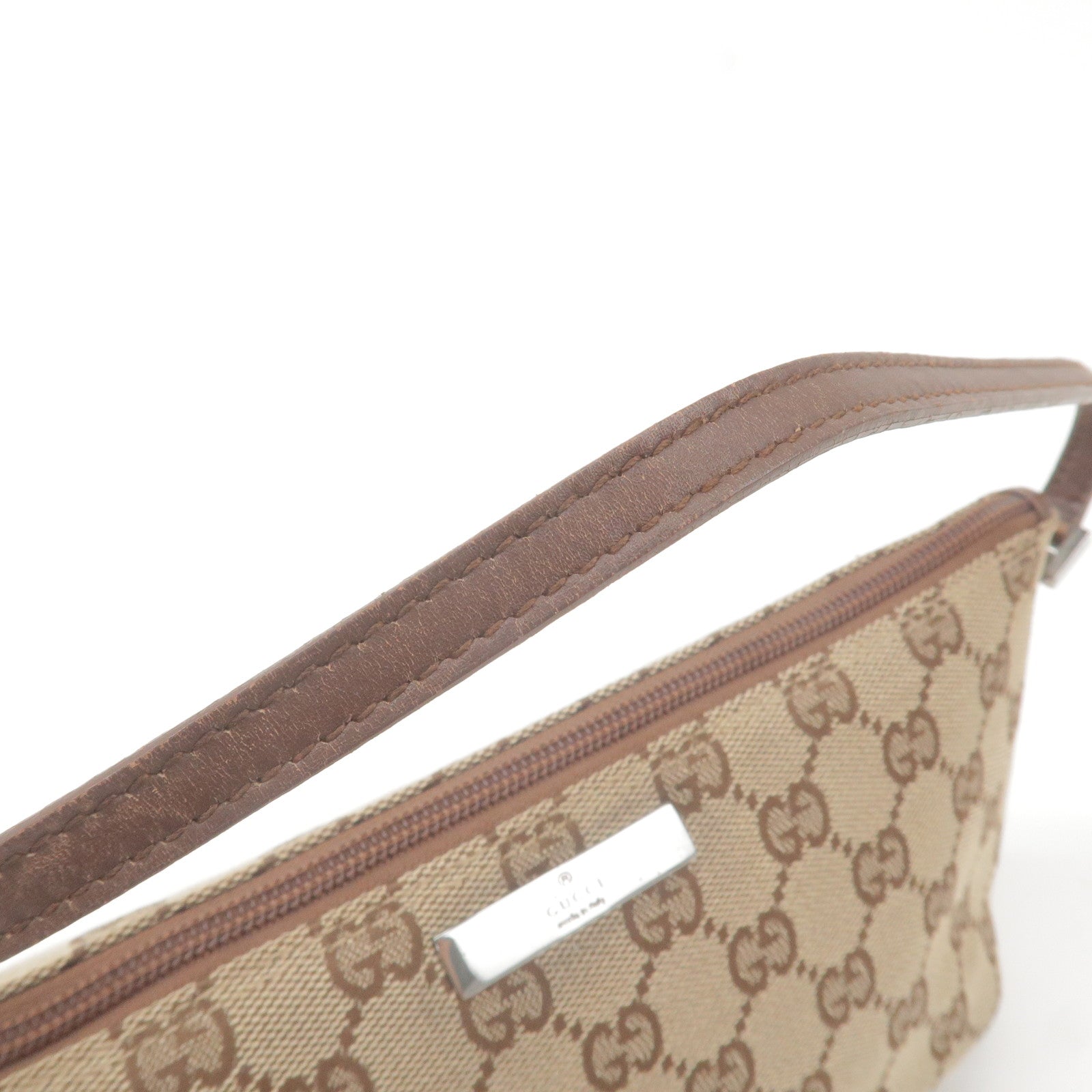GUCCI-Boat-Bag-GG-Canvas-Leather-Hand-Bag-Beige-Gold-07198 – dct-ep_vintage  luxury Store