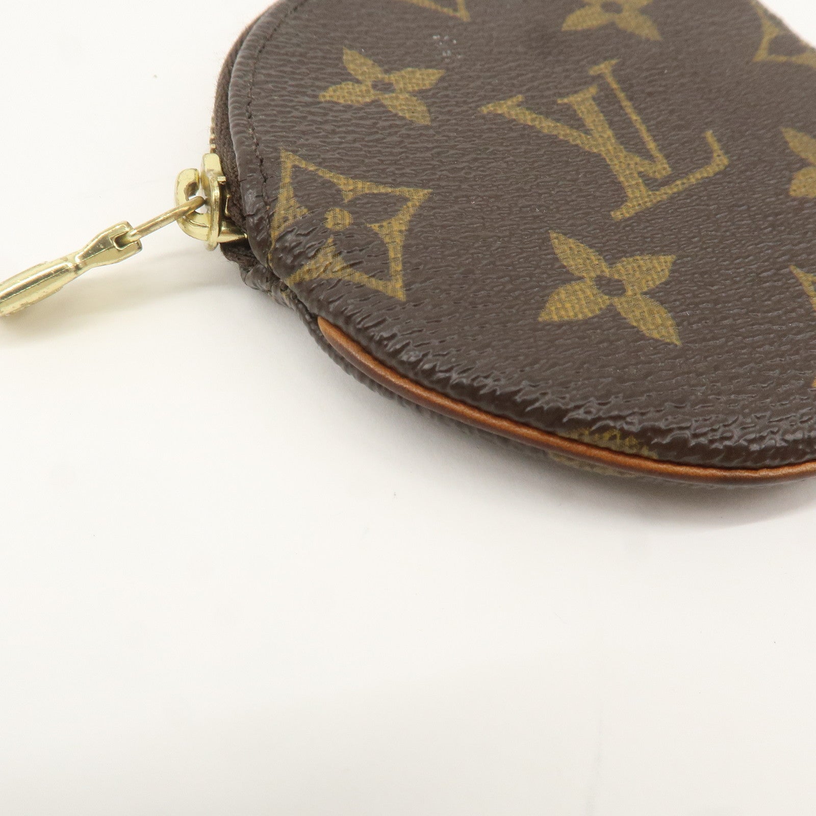 Louis Vuitton Monogram Porte Monnaie Rond Coin Case M61926