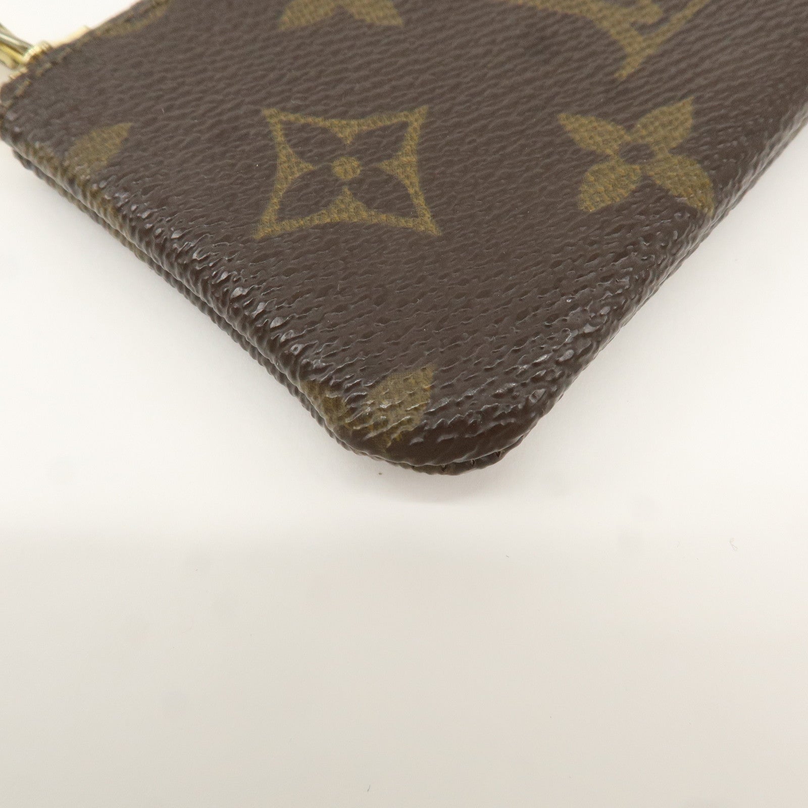 Louis Vuitton Monogram Pochette Cles Coin Case Key Case M62650