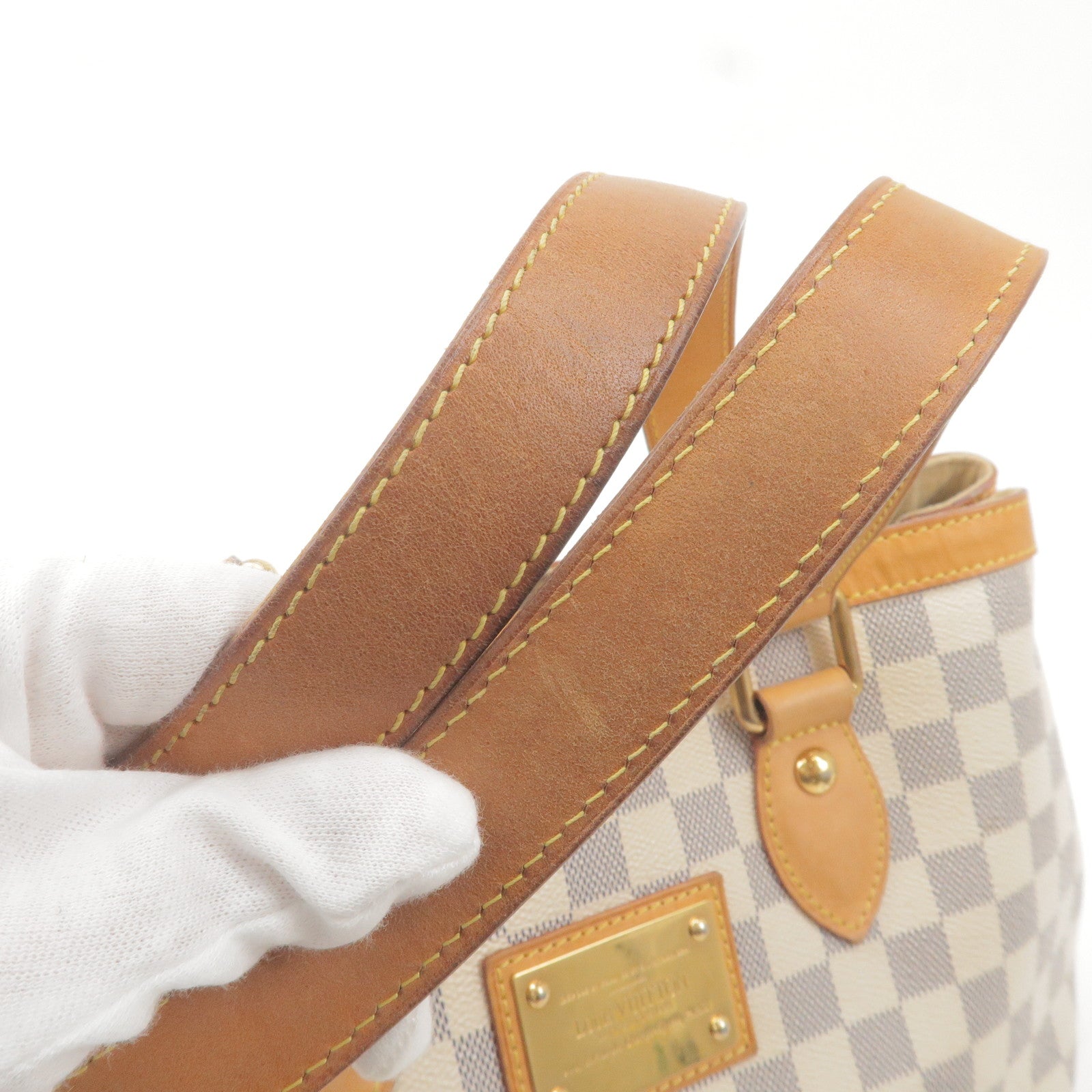 Louis Vuitton Hampstead PM Damier Azur Shoulder Bag