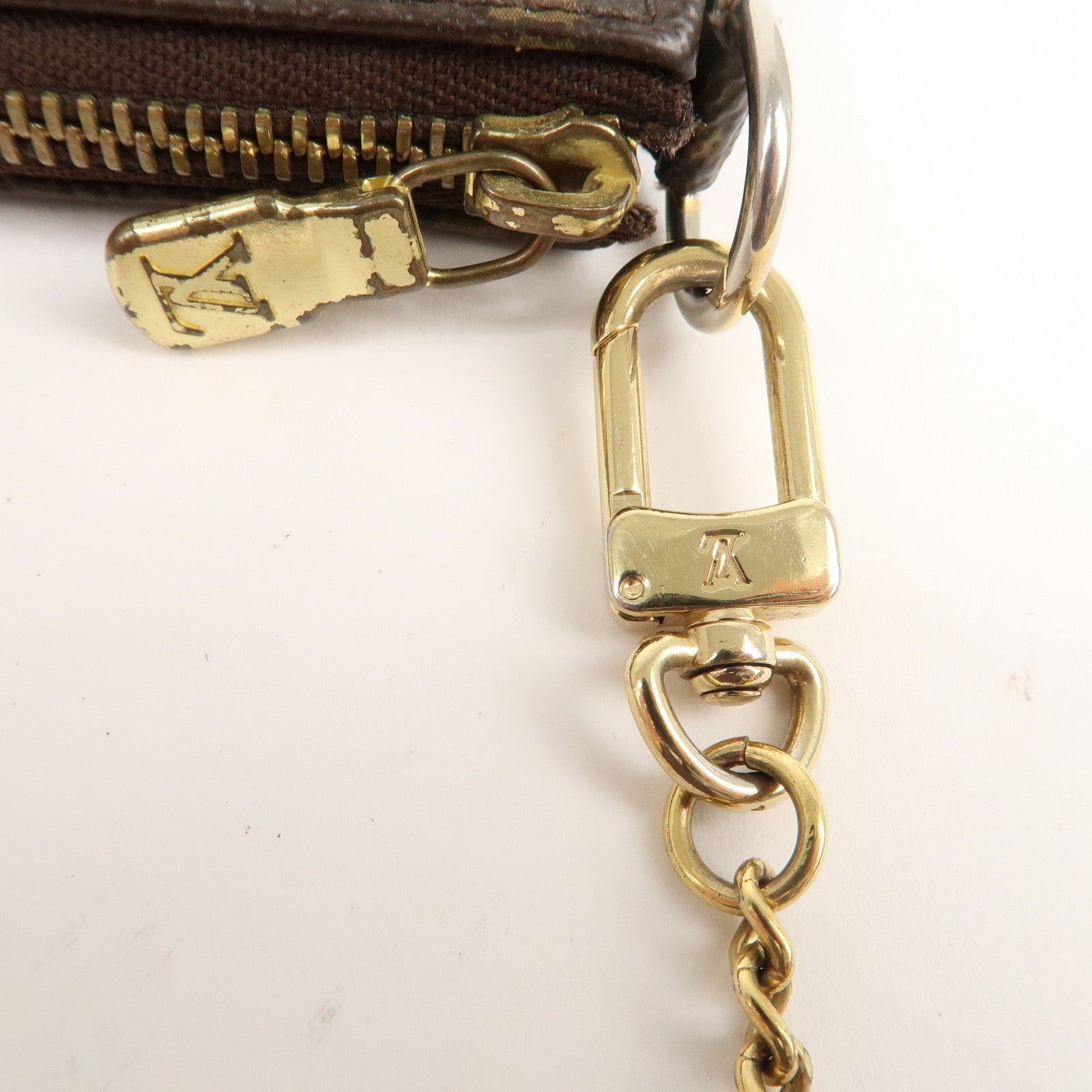 Louis-Vuitton-Monogram-Mini-Pochette-Accessoires-Brown-M58009