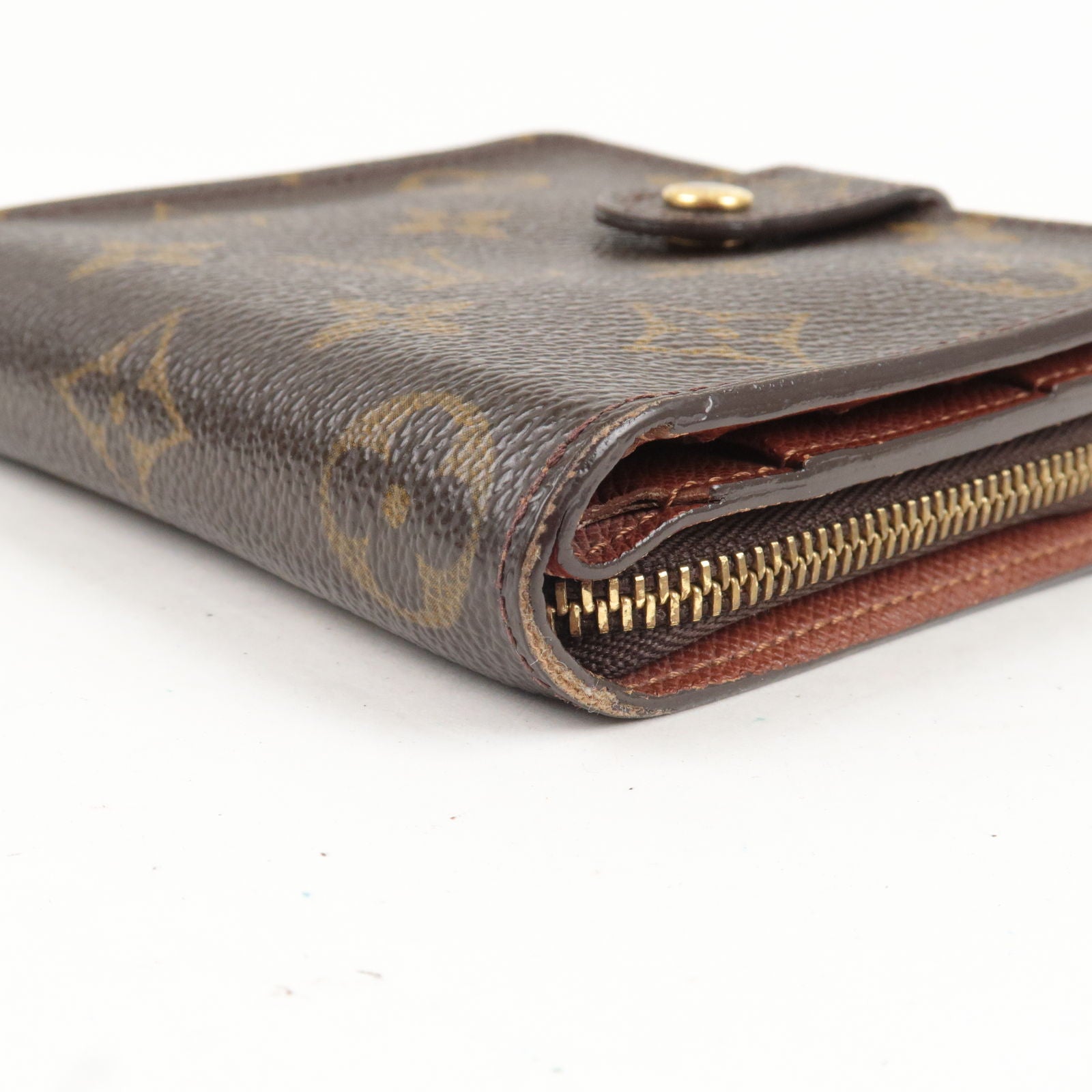 Auth LOUIS VUITTON Compact Zipper Wallet M61667 Monogram CT0061 Bifold  Wallet