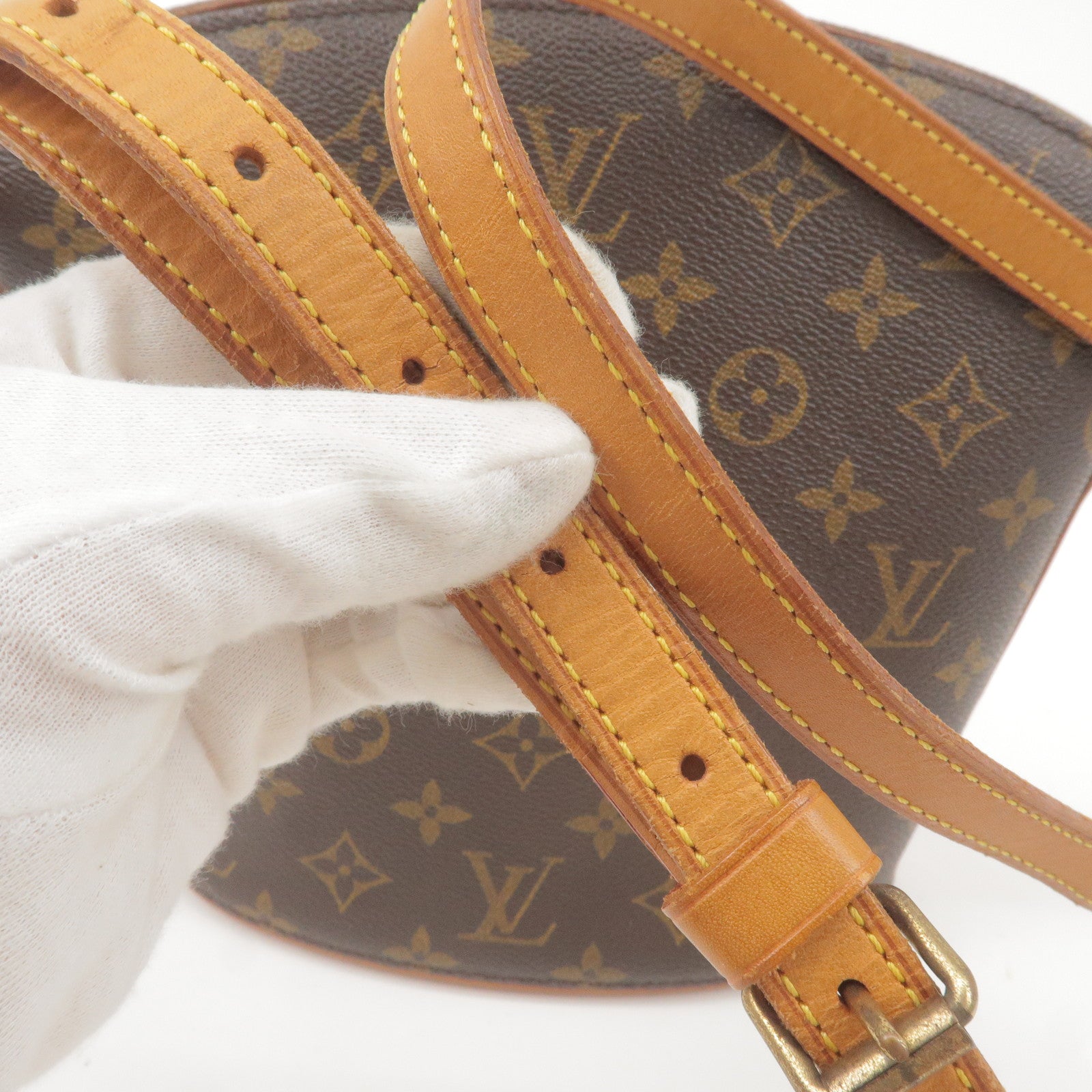 Authentic Louis Vuitton Vintage Drouot Bag With Shoulder Strap