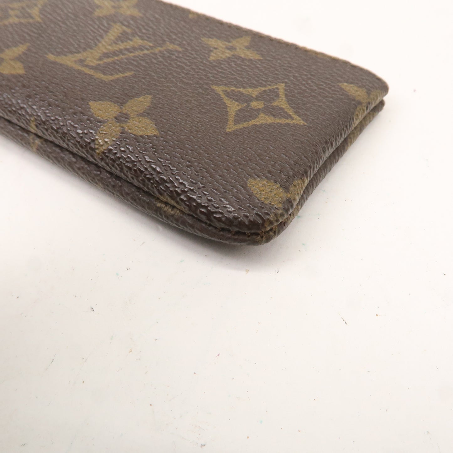 Louis Vuitton Monogram Pochette Cles Coin Case Key Case M62650