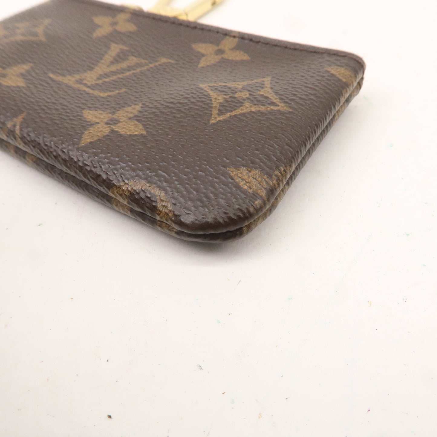 Louis Vuitton Monogram Pochette Cles Coin Case Key Case M62650