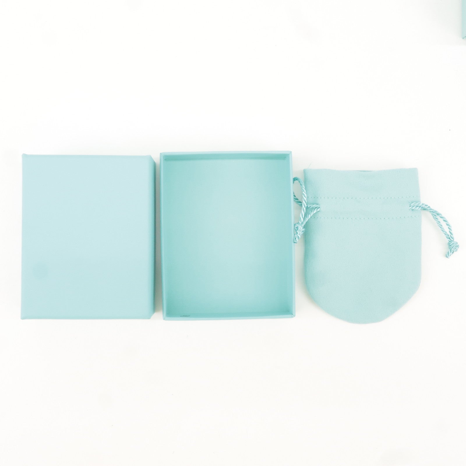 Tiffany&Co. Set of 8 Jewelry Box Drawstring Bag Tiffany Blue