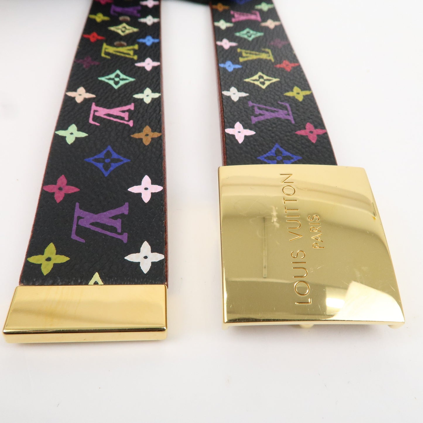 Louis Vuitton Monogram Multicolor Saint Tulle Belt 90/36 M9271