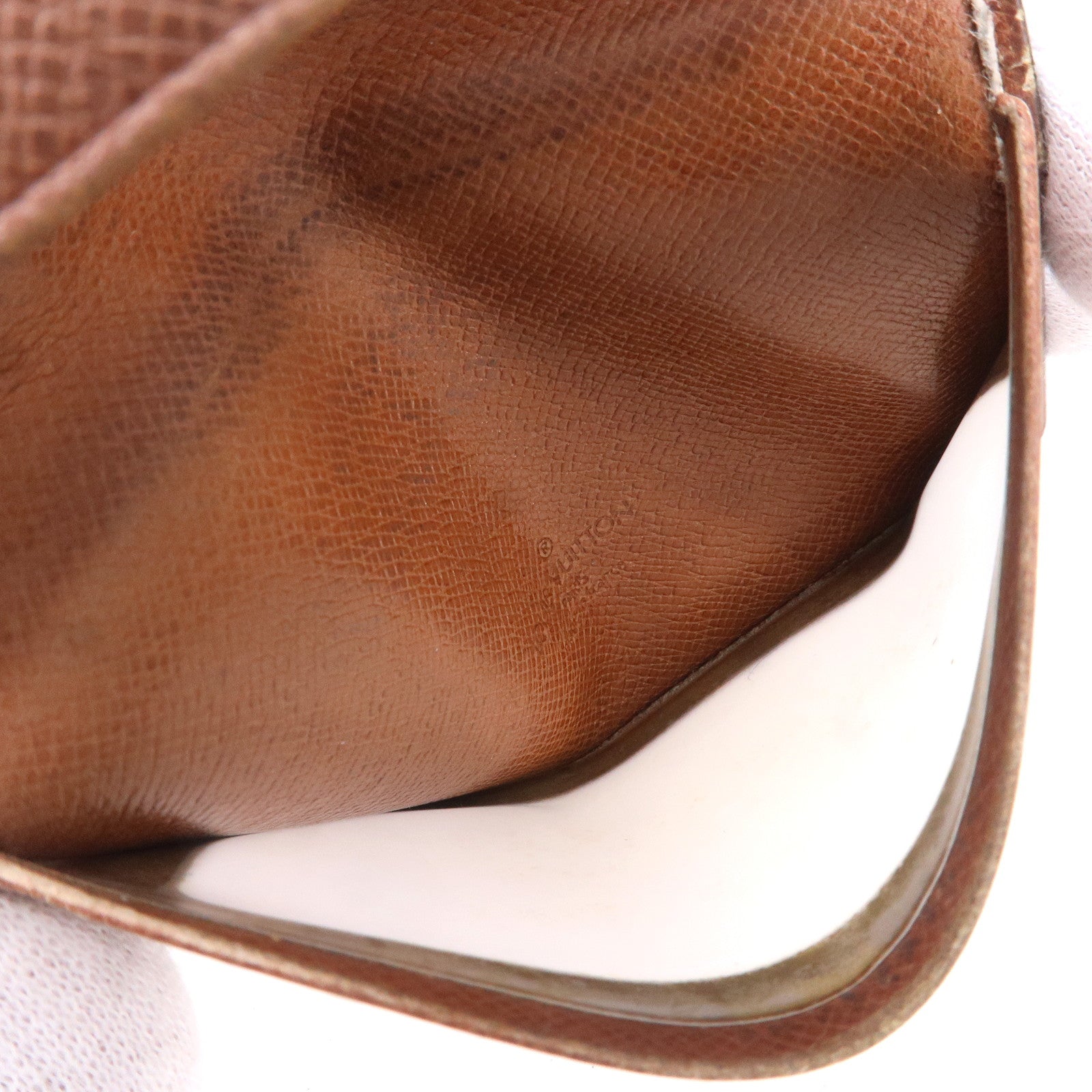 Louis Vuitton, Bags, Authentic Louis Vuitton 2 Set Bifold Wallet Purse  Monogram Leather Brown