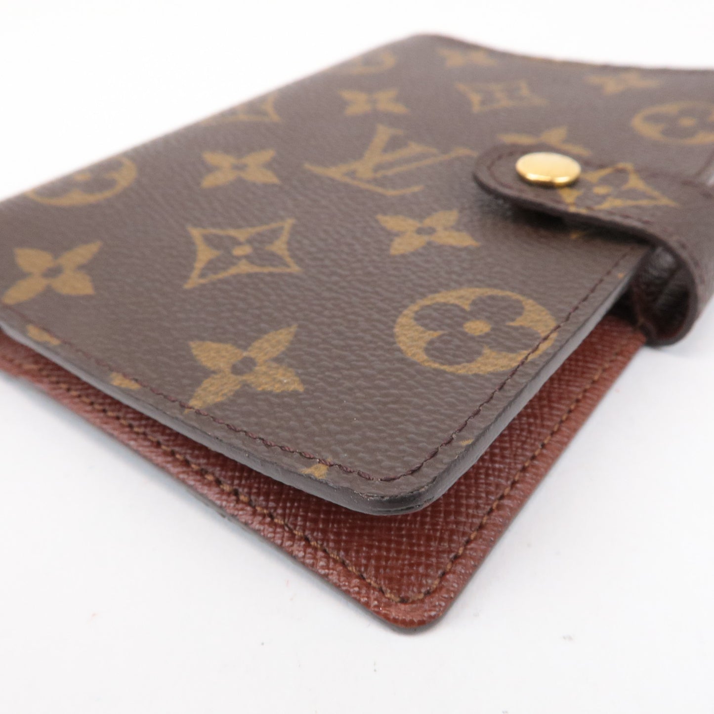 Louis Vuitton Monogram Agenda PM Planner Cover Brown R20005