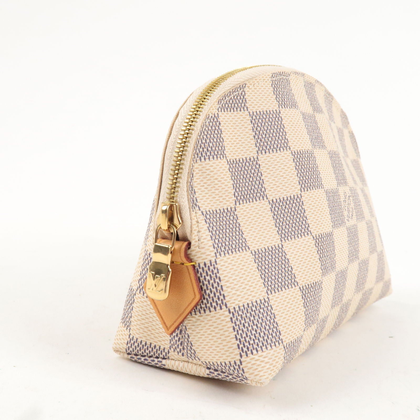 Cosmetic Pouch Damier Azur Canvas - Travel N60024