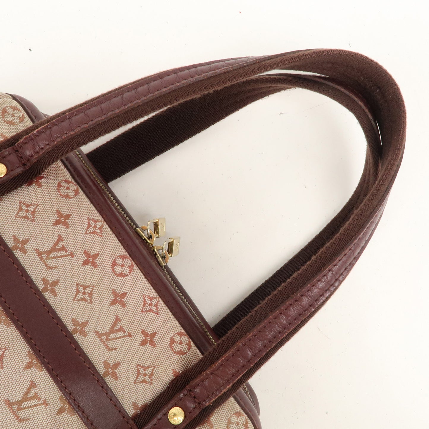 Louis Vuitton Monogram Mini Josephine PM Hand Bag Cerise M92216