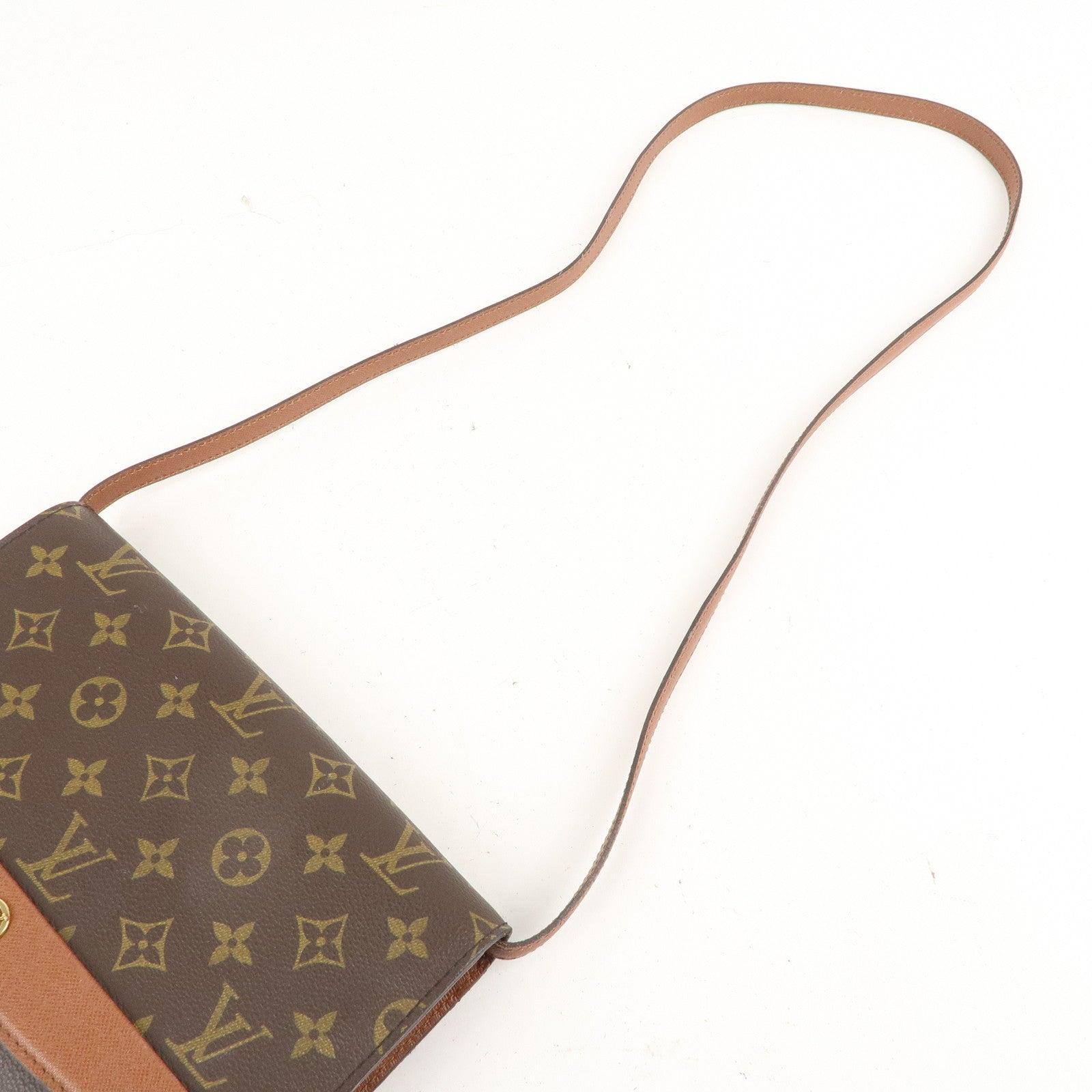 Shop Louis Vuitton MONOGRAM Monogram 2WAY Leather Small Shoulder