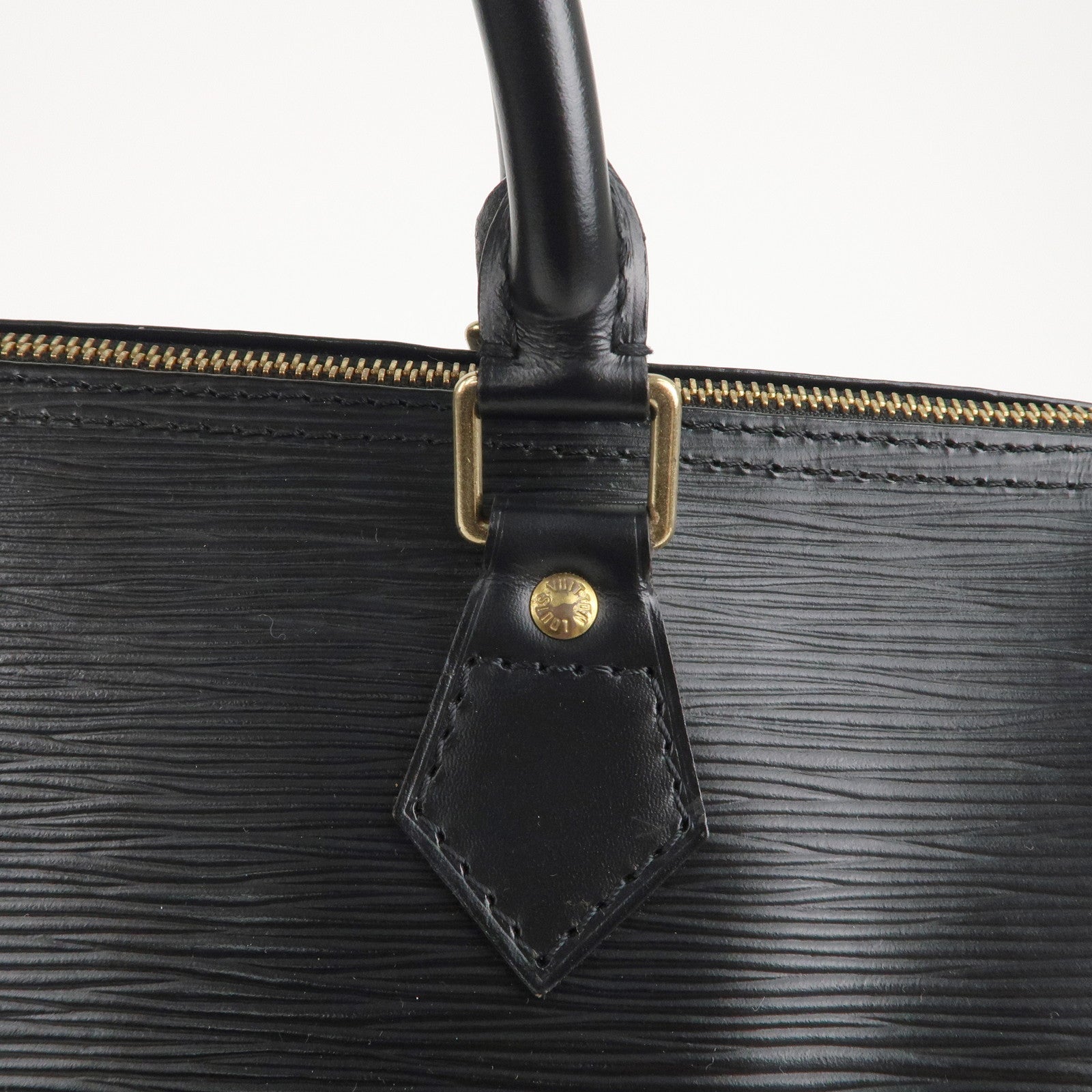 Louis Vuitton Black Epi Speedy 30 Handbag Louis Vuitton