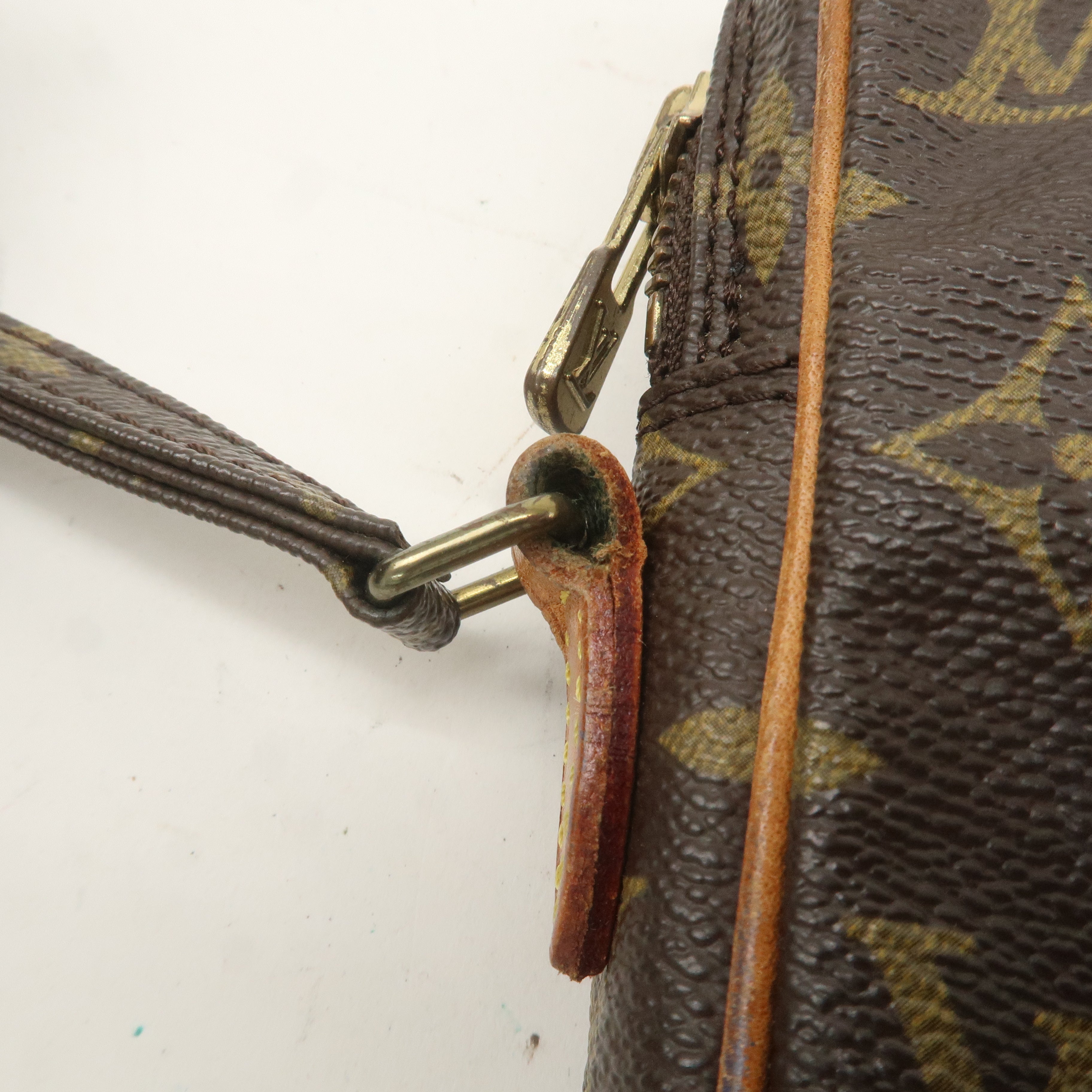 Louis Vuitton Monogram Mini Danube Shoulder Bag Brown M45268