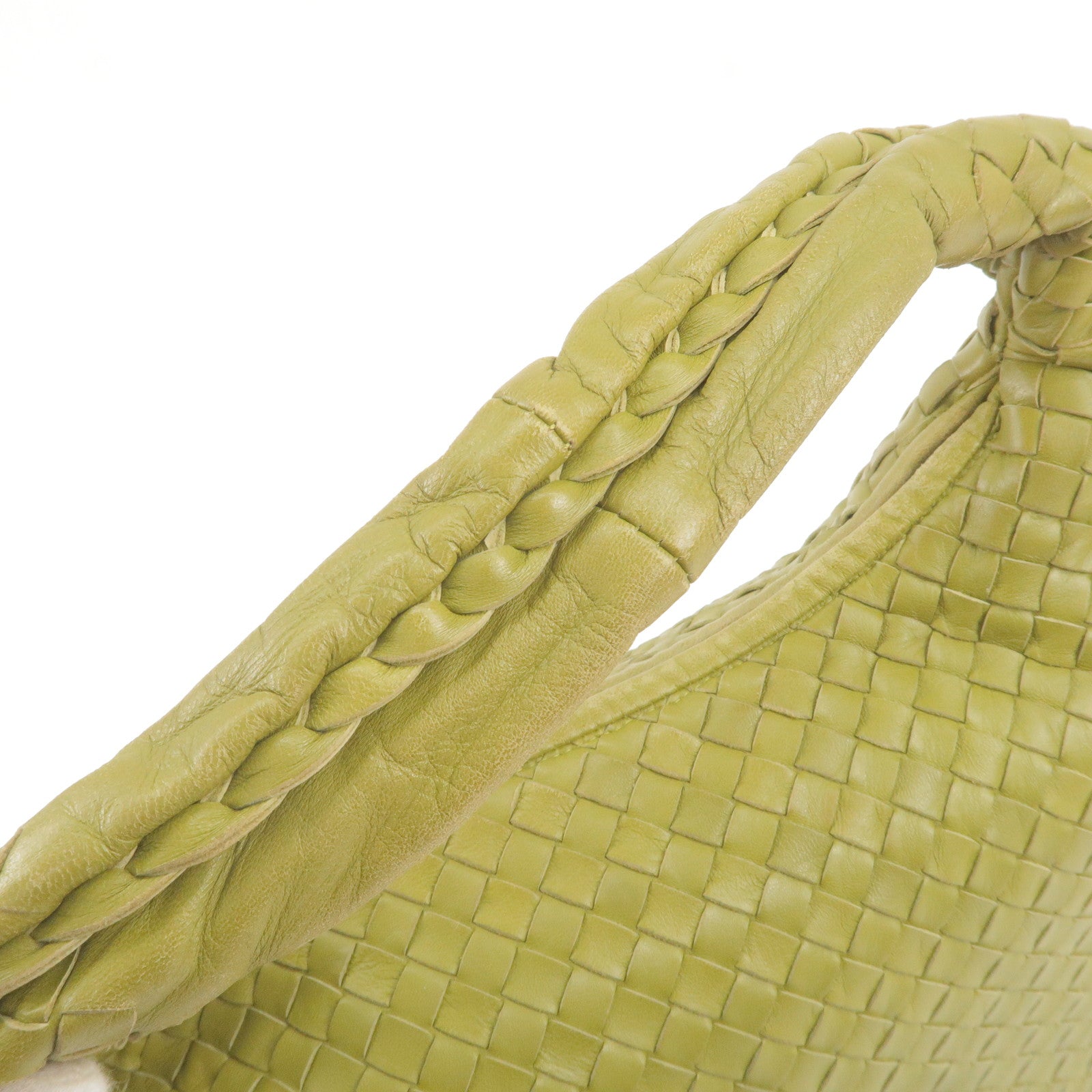 BOTTEGA-VENETA-Intrecciato-Leather-Shoulder-Bag-Light-Green-115653 –  dct-ep_vintage luxury Store